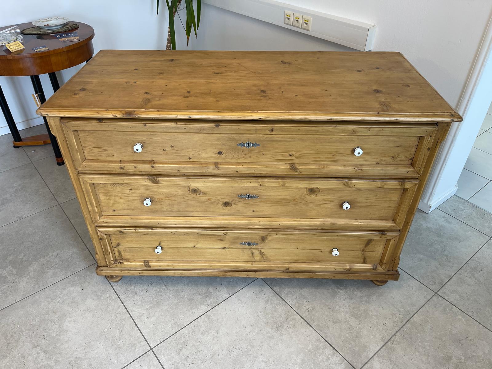Restaurierte Übergroße Biedermeier Kommode Ladenkommode Bauernstube G1234