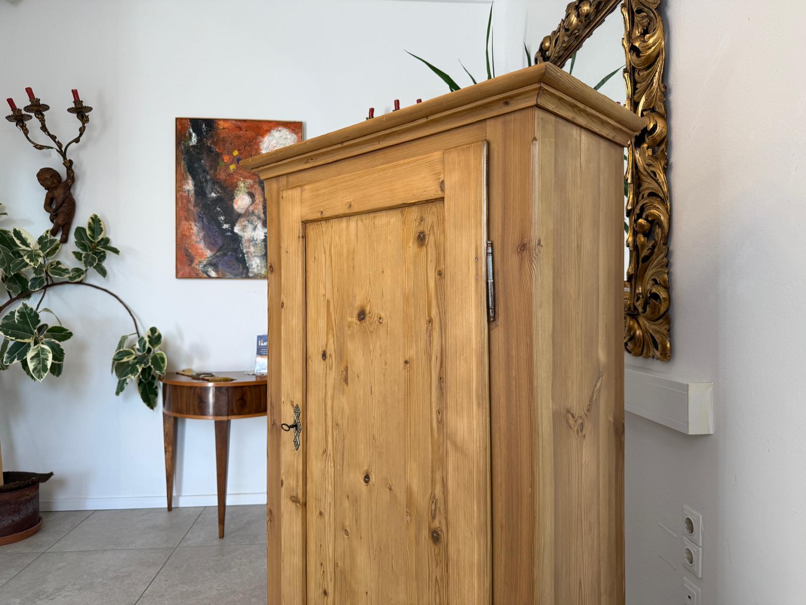 Bäuerliches Biedermeier Bauernschrank Halbschrank Vertiko G2203