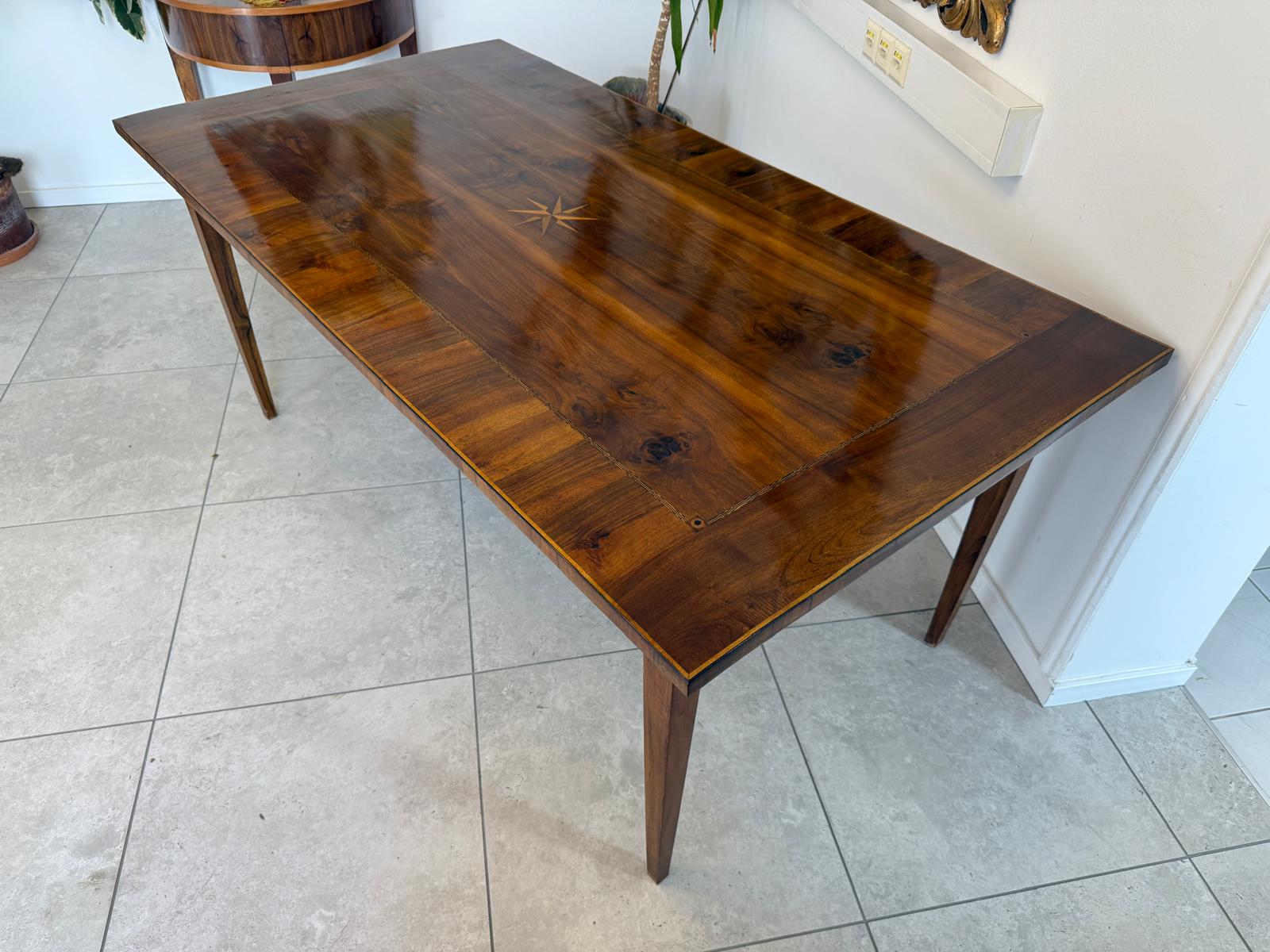 Biedermeier Tisch Esstisch Antik Refektoriumtisch G2146