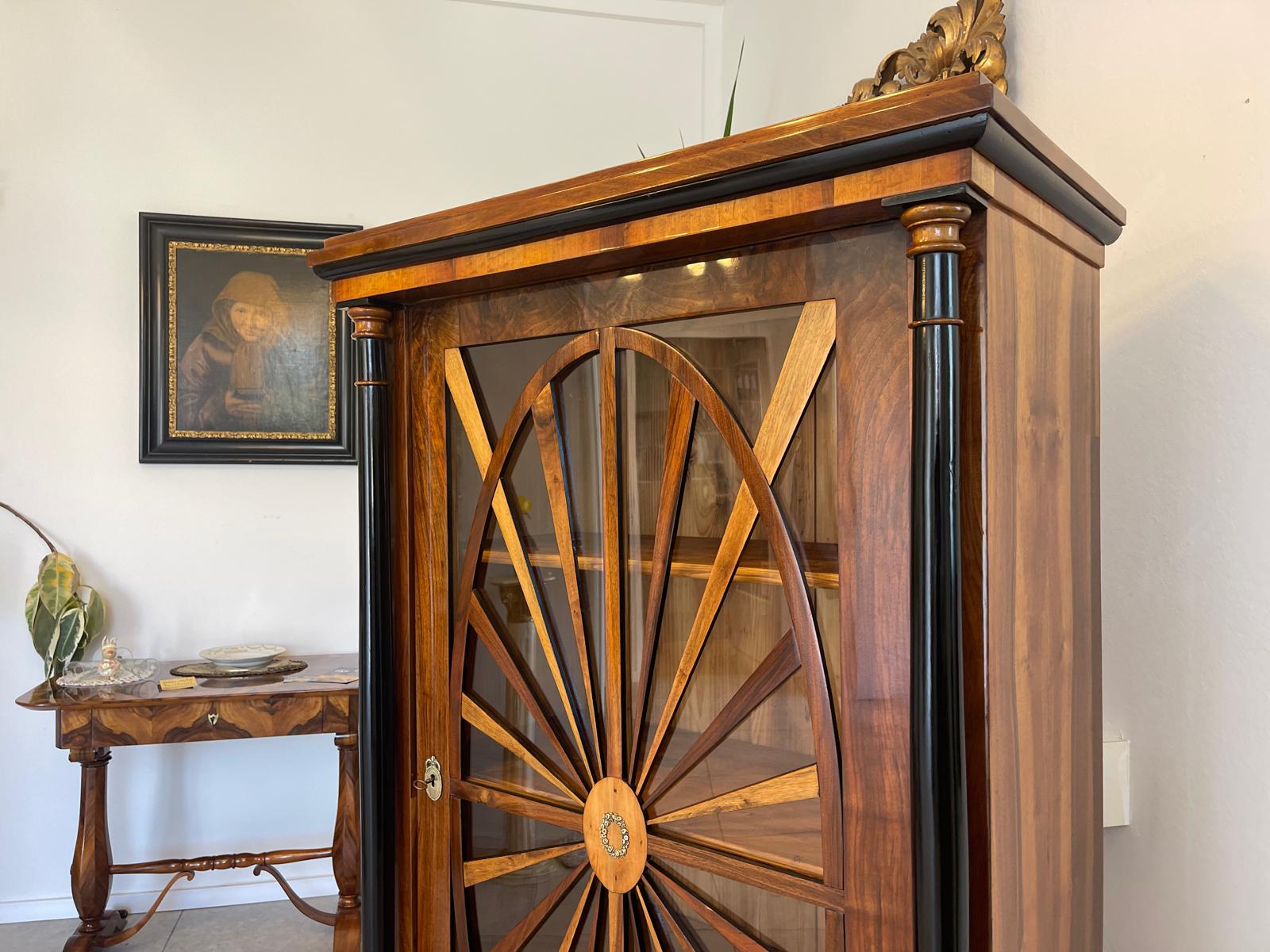 Sale Empire Vitrine Sonnenvitrine Bücherschrank Antiquität G1372
