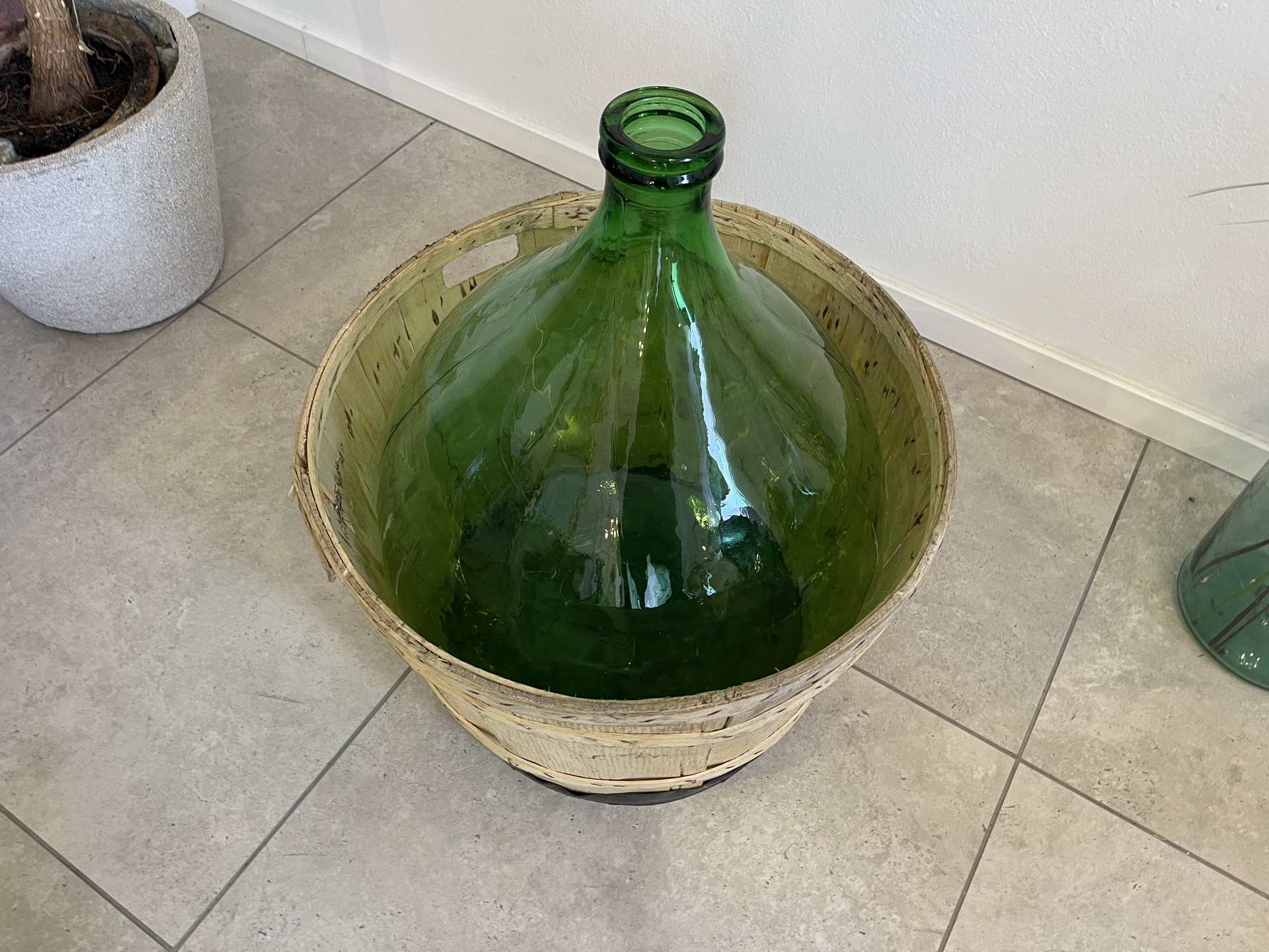 IMG_4450Ka0G5aiMotXxY Alte Ballonflasche Weinballon, Gärballon, Ballonflasche A4735