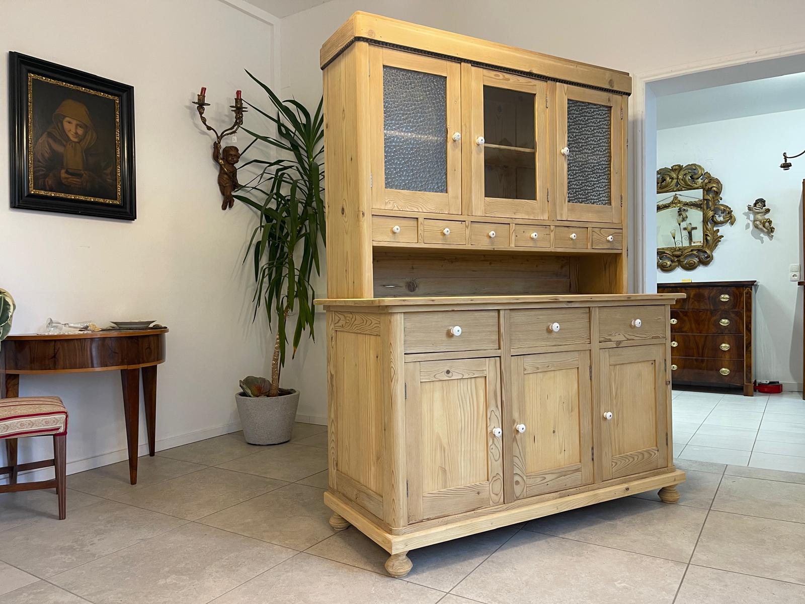 Jugendstil Küchenbuffet Küchenschrank Küchenkredenz G1061