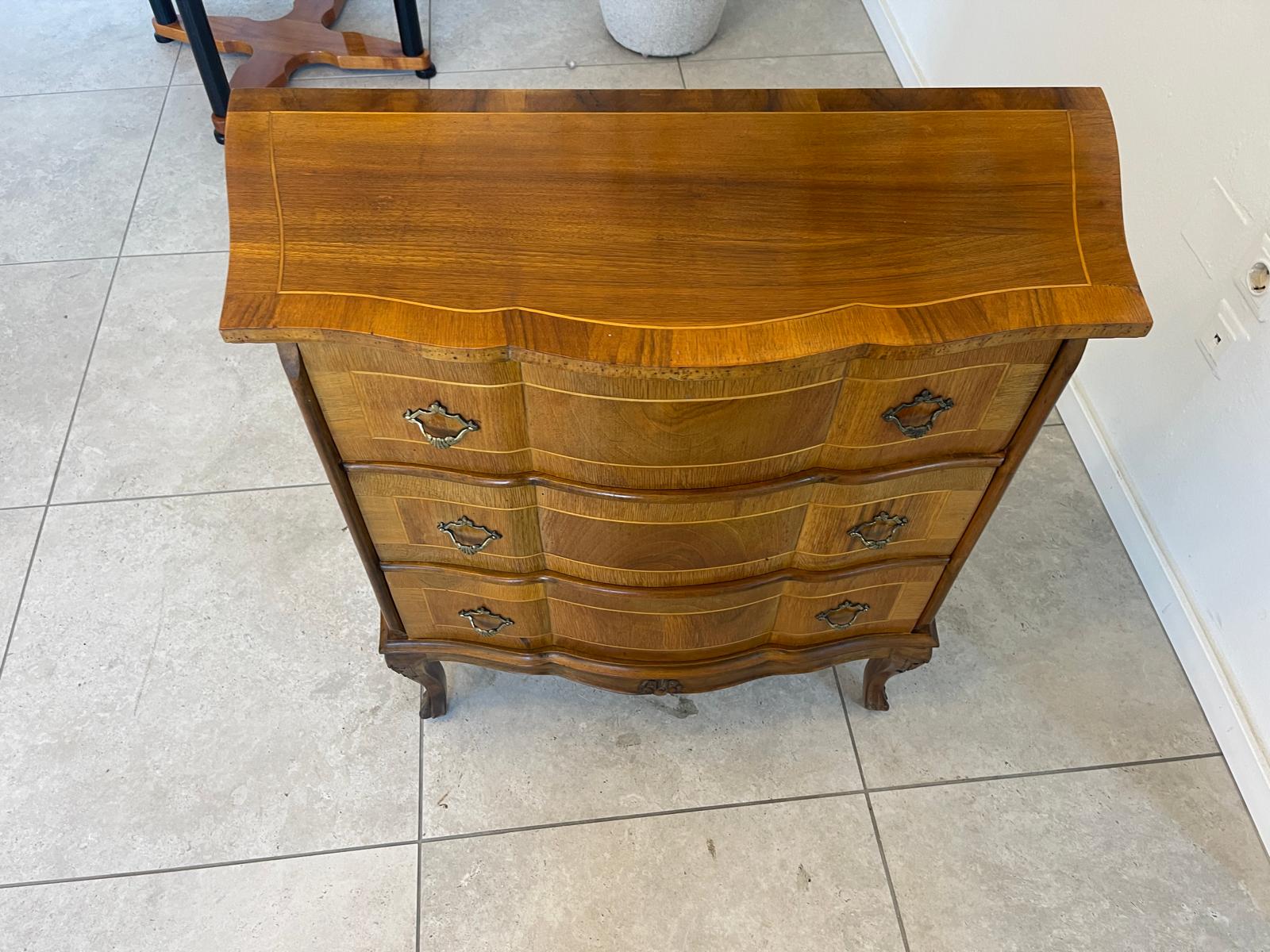 Barockstilkommode 3 Laden Kommode Marketerien G1204