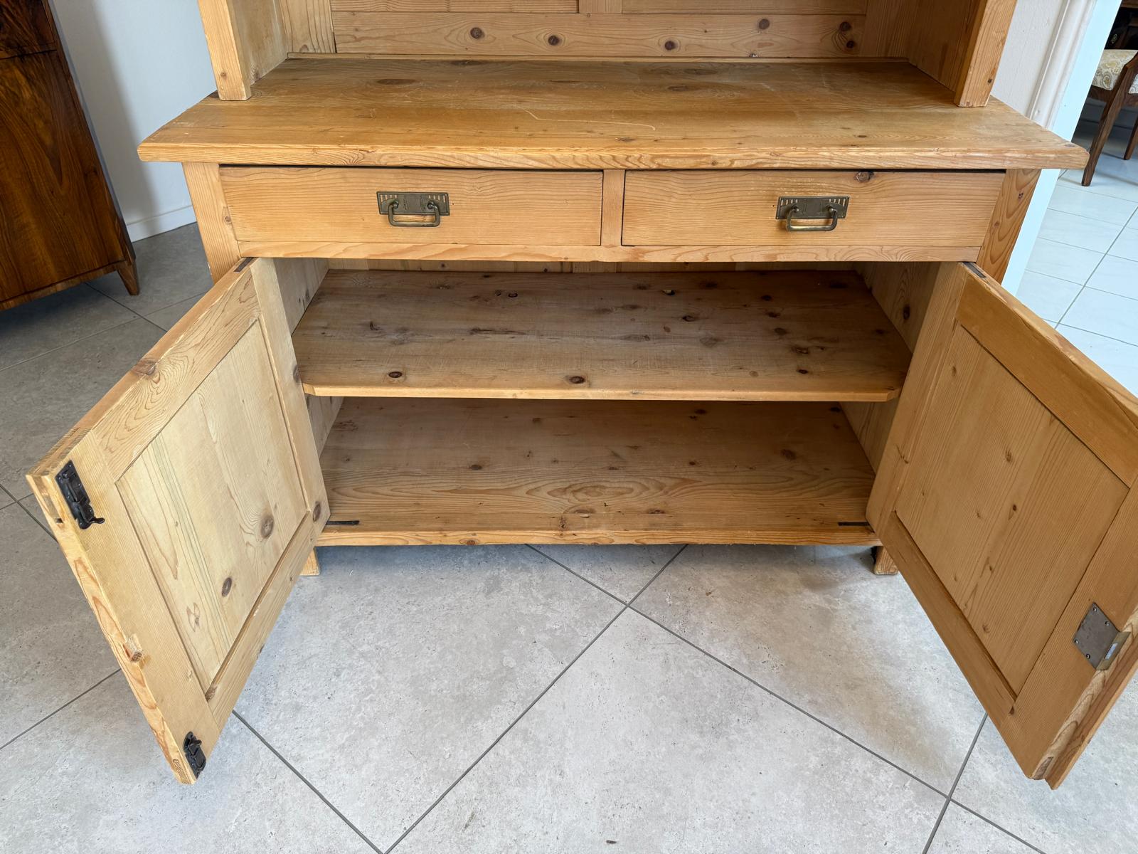 Jugendstil Küchenbuffet Küchenschrank Küchenkredenz Antik G2061