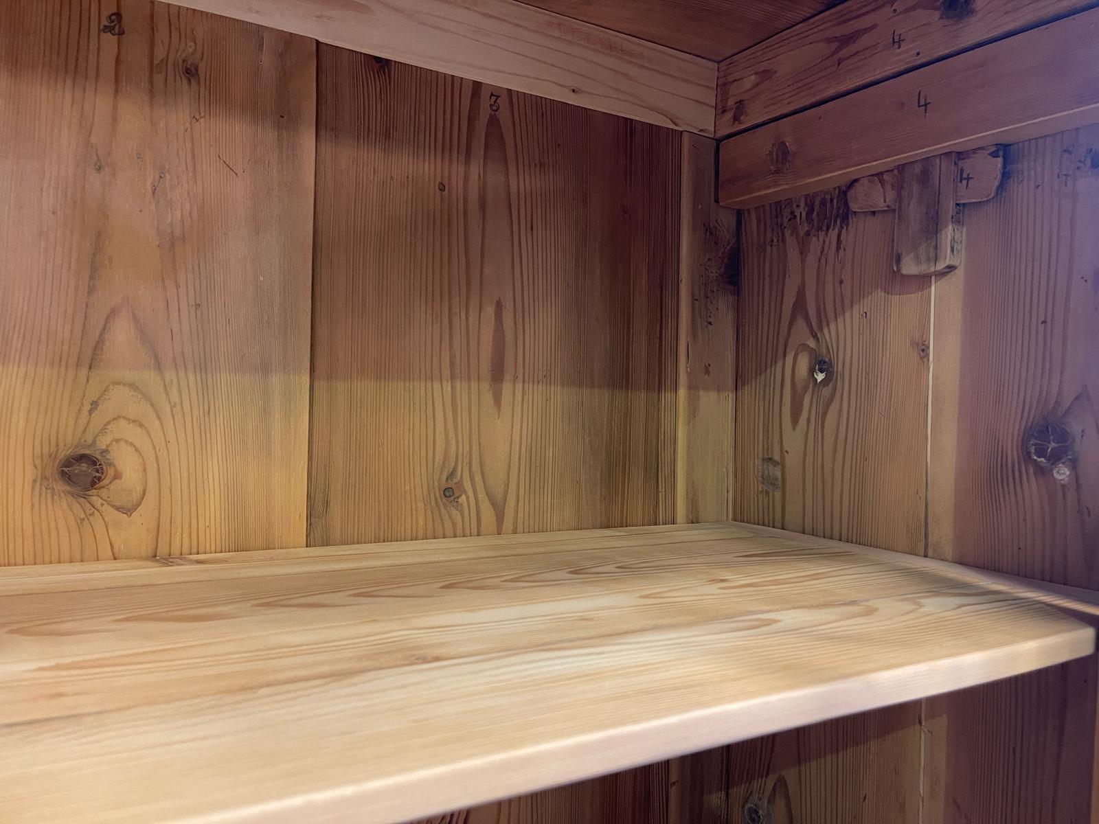 SALE Restaurierte Biedermeier Vitrine Bücherschrank Glasschrank ANTIQUITÄT G1510