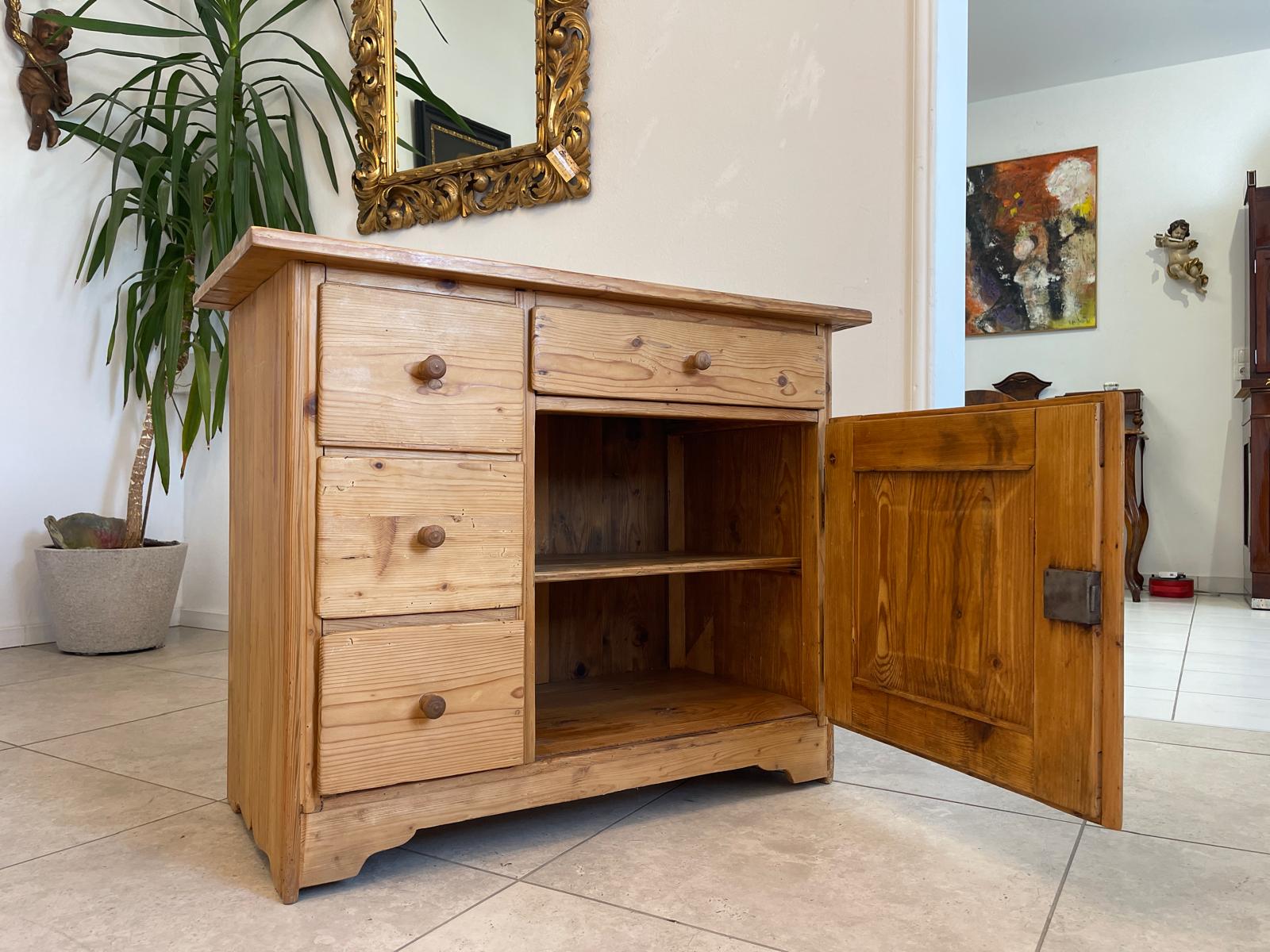 Biedermeier Brotschrank Almerschrank Speiskasten G1395