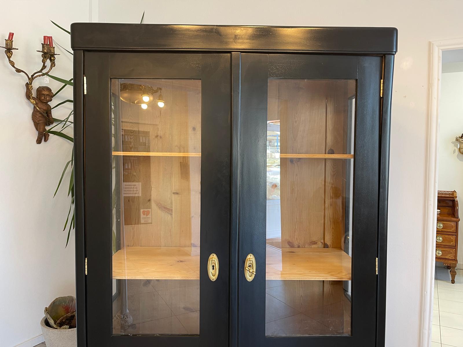 Sale Jugendstil Vitrine / Bücherschrank/ Antiquität Designermöbel G1183