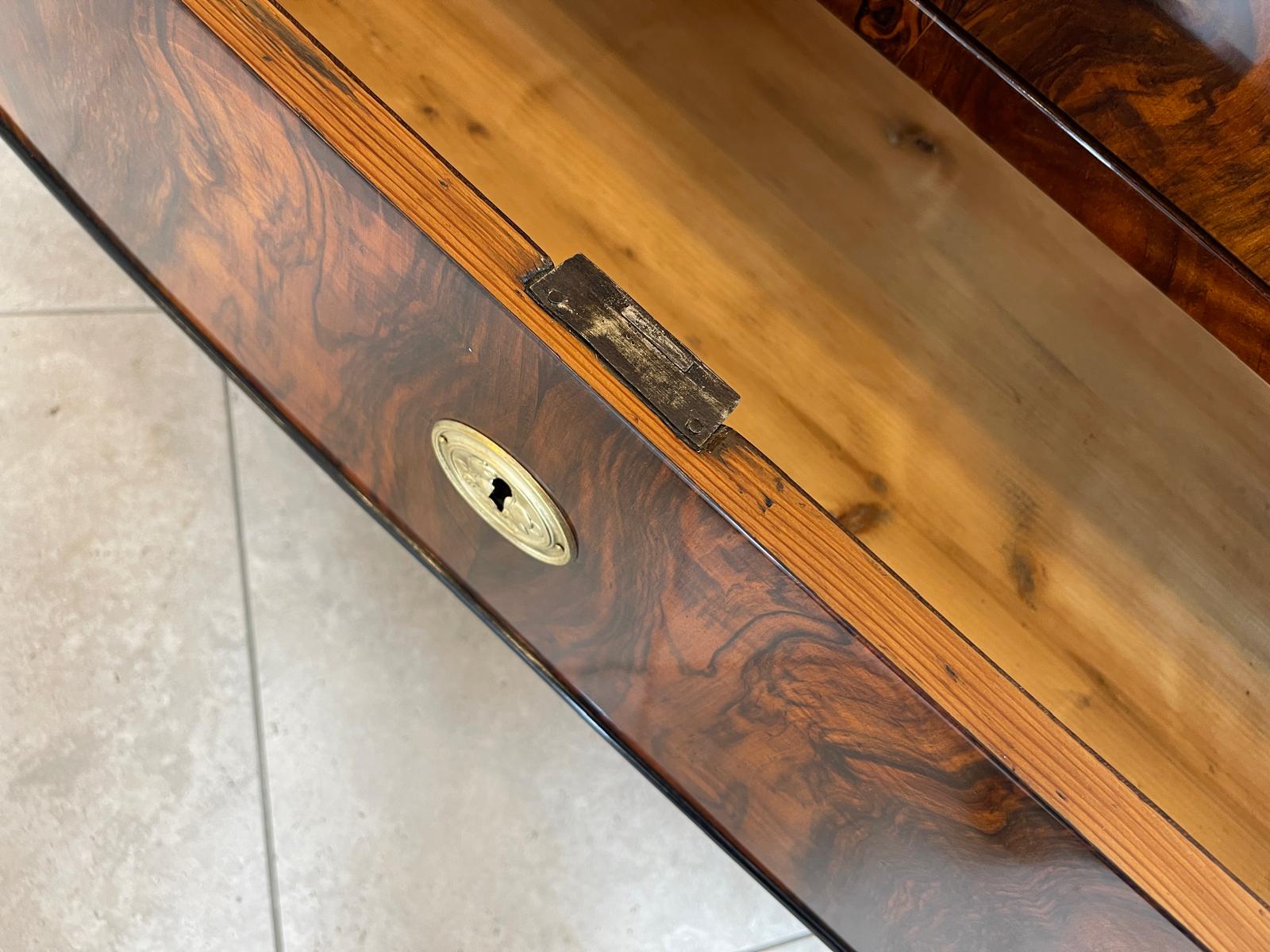 Sale Restaurierte Biedermeier Kommode Schwarze Lasenen Antiquität G1676-1