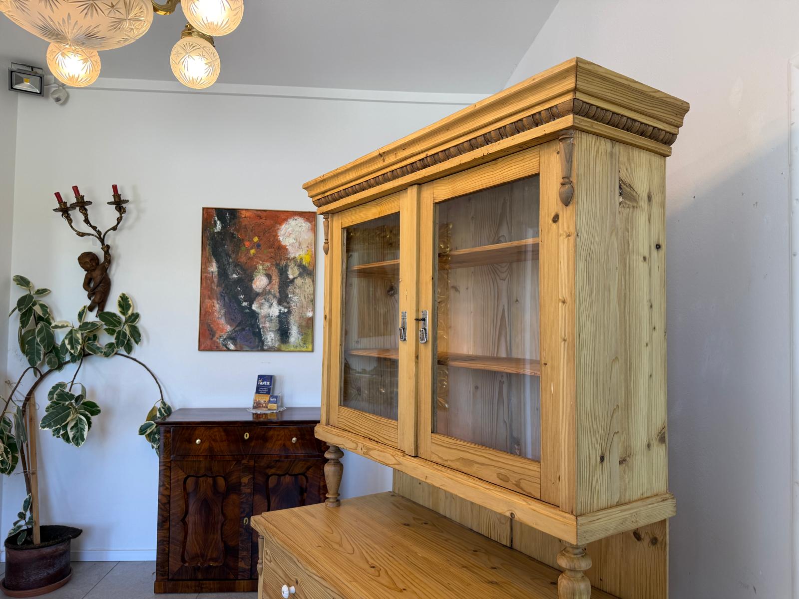 Jugendstil Küchenbuffet Küchenschrank Küchenkredenz Original D2407