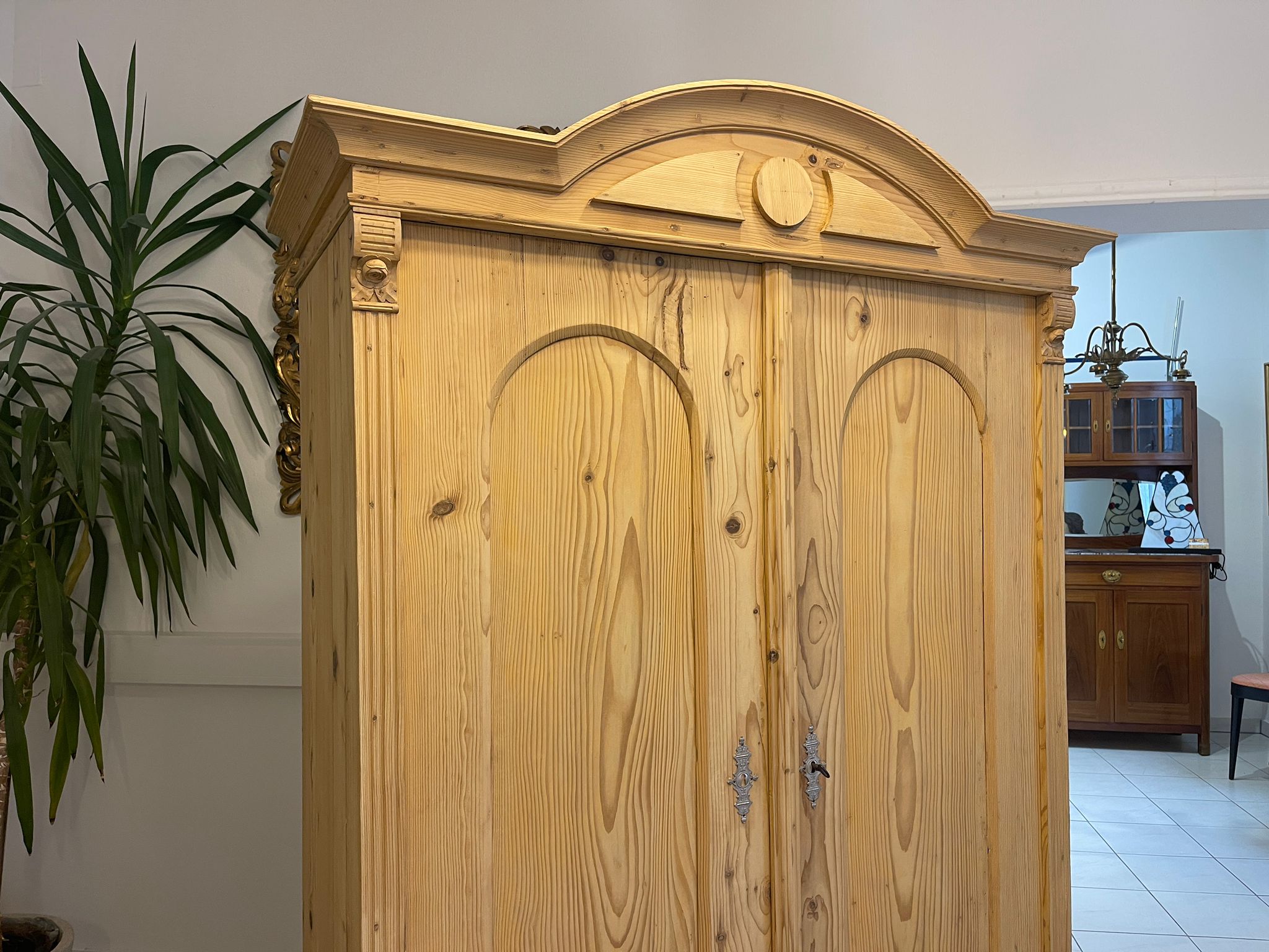 afbec199-eb2a-404e-8e68-9a70c752057f Steirischer Bauernschrank Gründerzeit Antik Naturholz Restauriert A5115