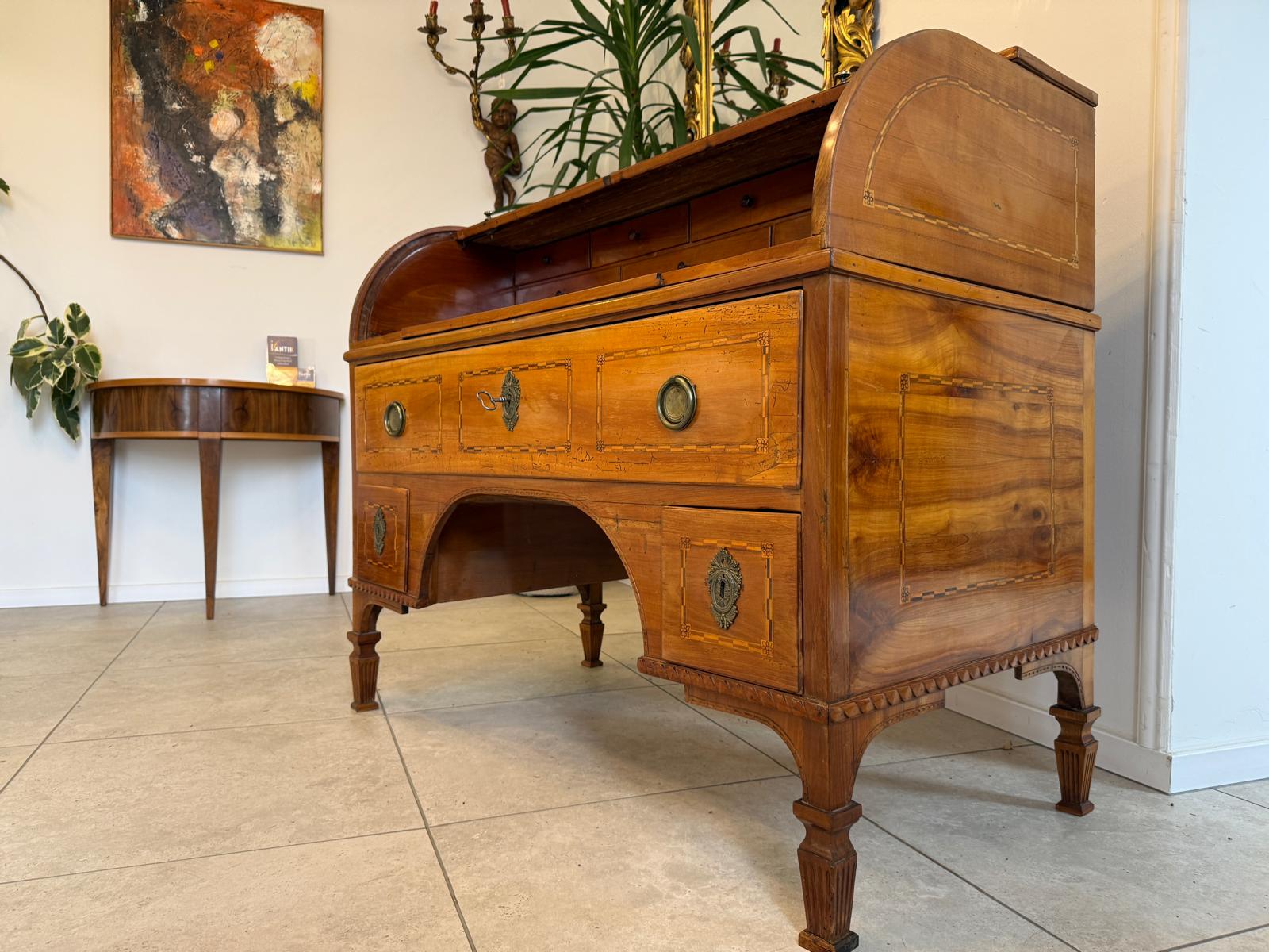 Sale Originaler Josefinischer Sekretär / Schreibtisch Klassizismus Antiquität D1050-1