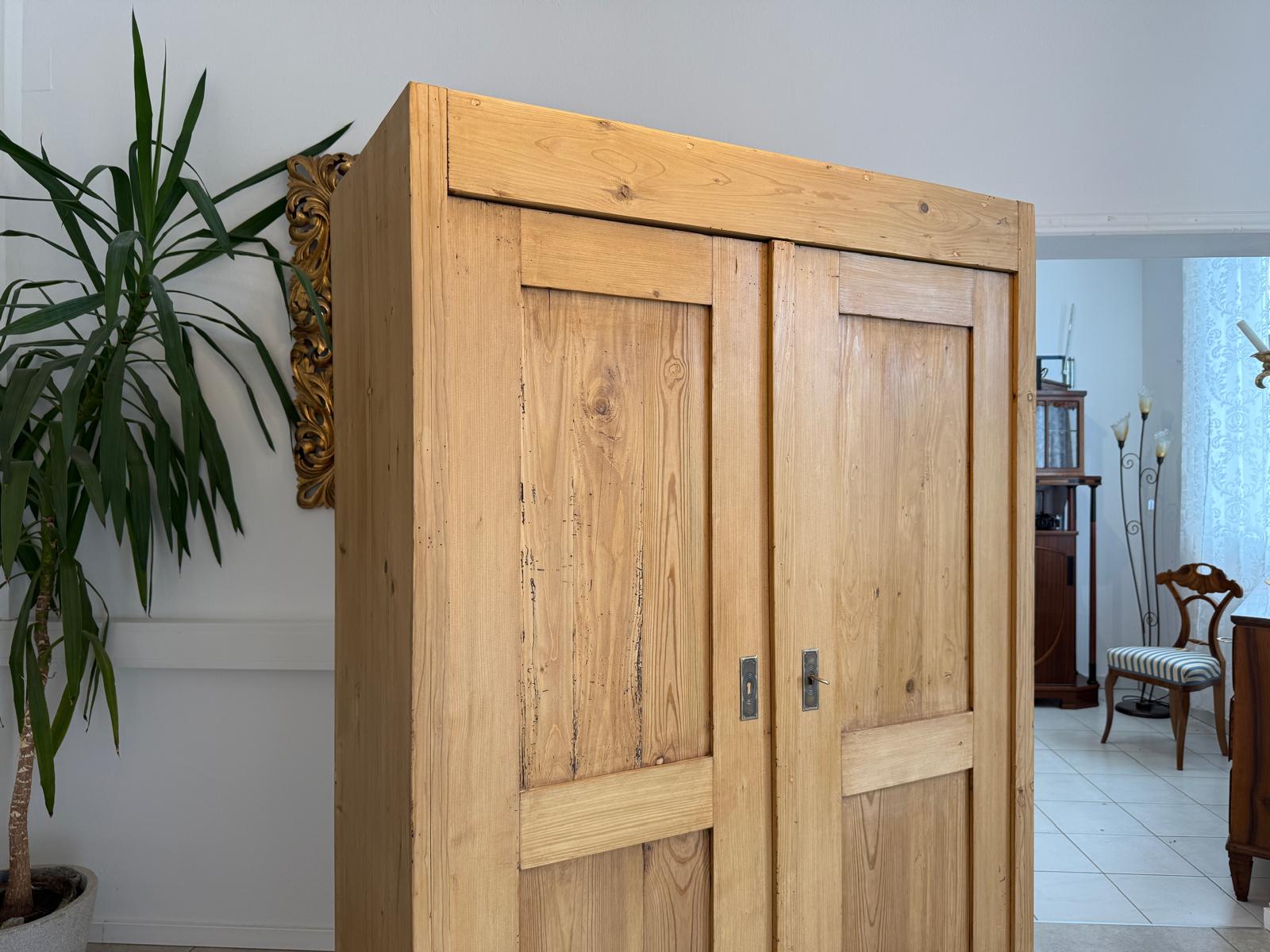 Sale Originaler Bauernschrank Naturholzschrank Jugendstilschrank Südburgenland G1826