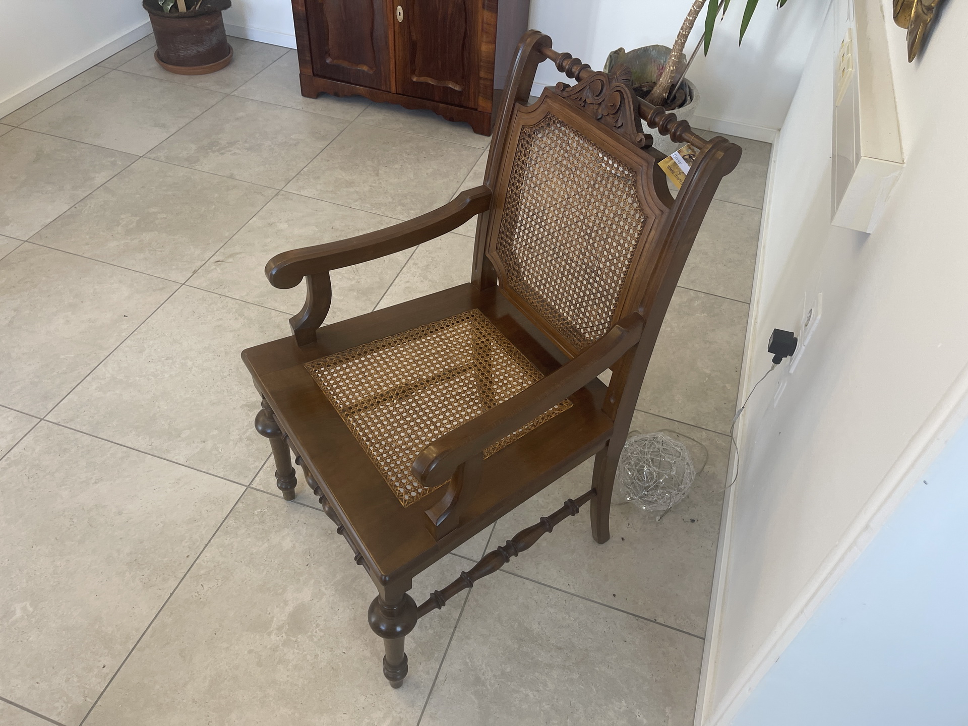 originaler Historismus Fauteuil Armlehnstuhl B1795
