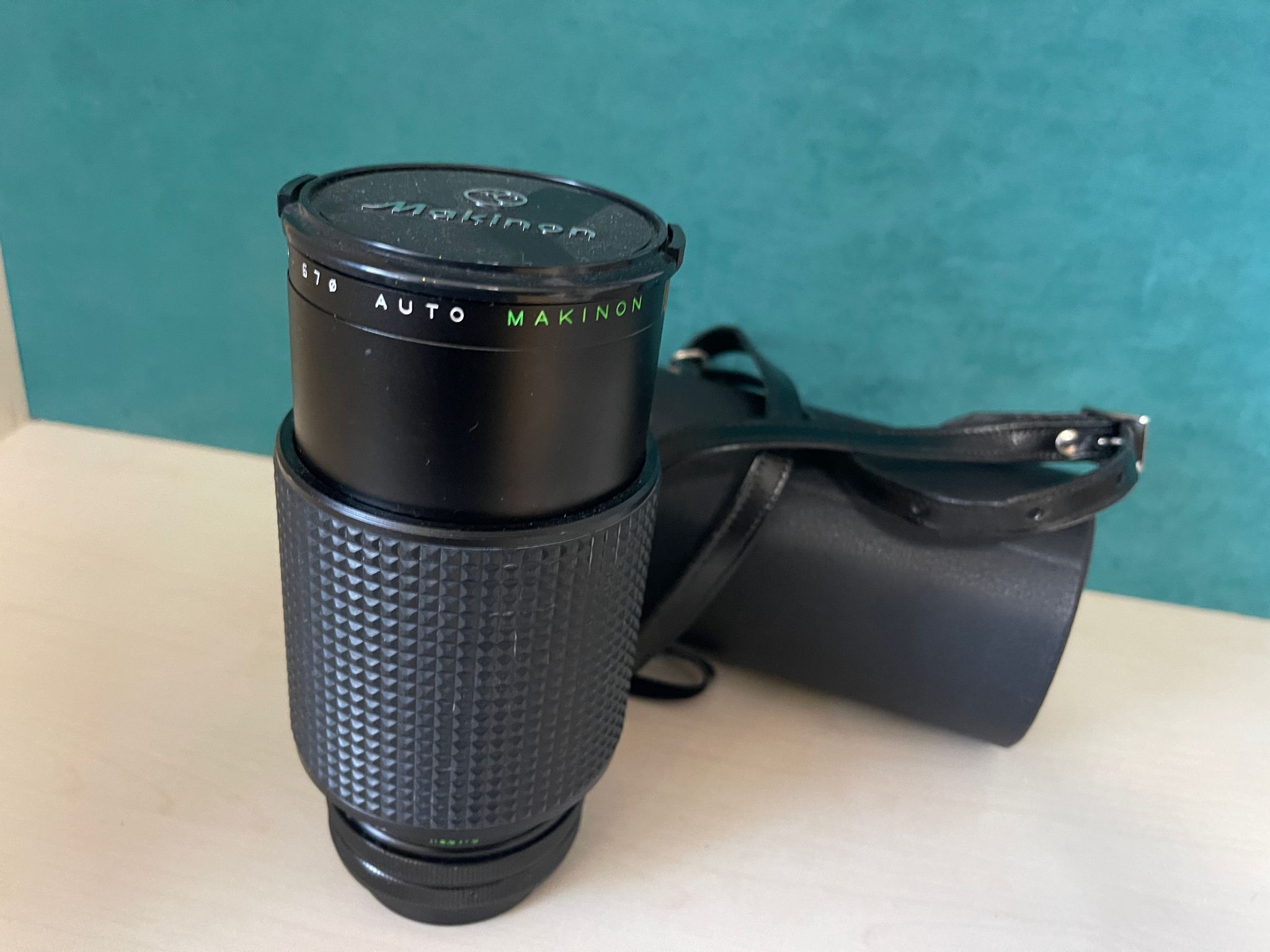 Auto Makinon Zoom 80–200mm f/3.5 – Vintage Teleobjektiv mit Tasche Foto5