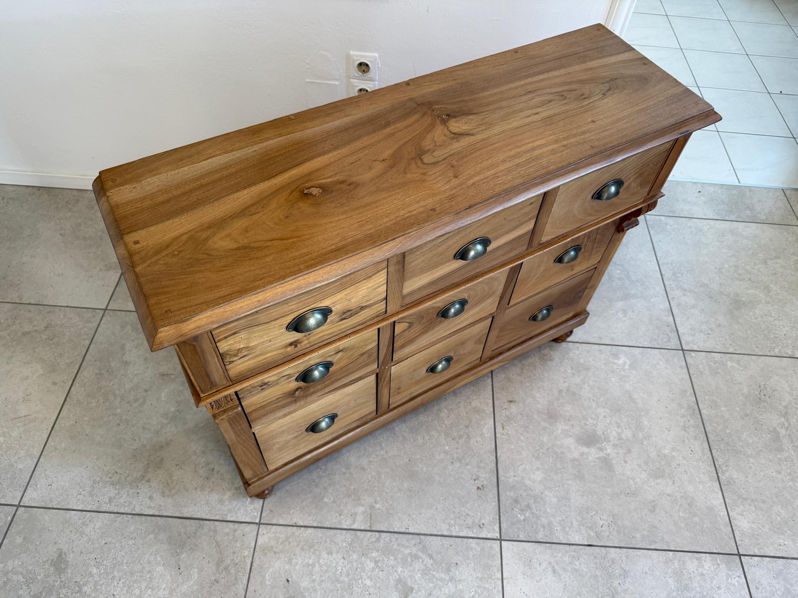 Bäuerliche Ladenkommode Apothekenschrank Anrichte G1787