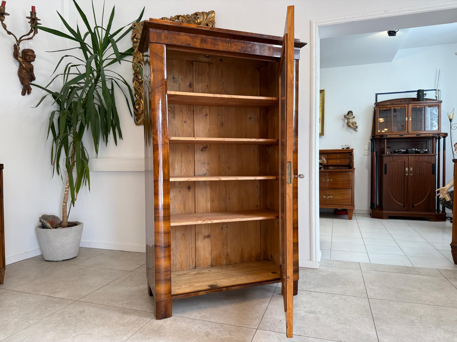 Antiquität Biedermeier Vitrine Bücherschrank Antiquität G2012