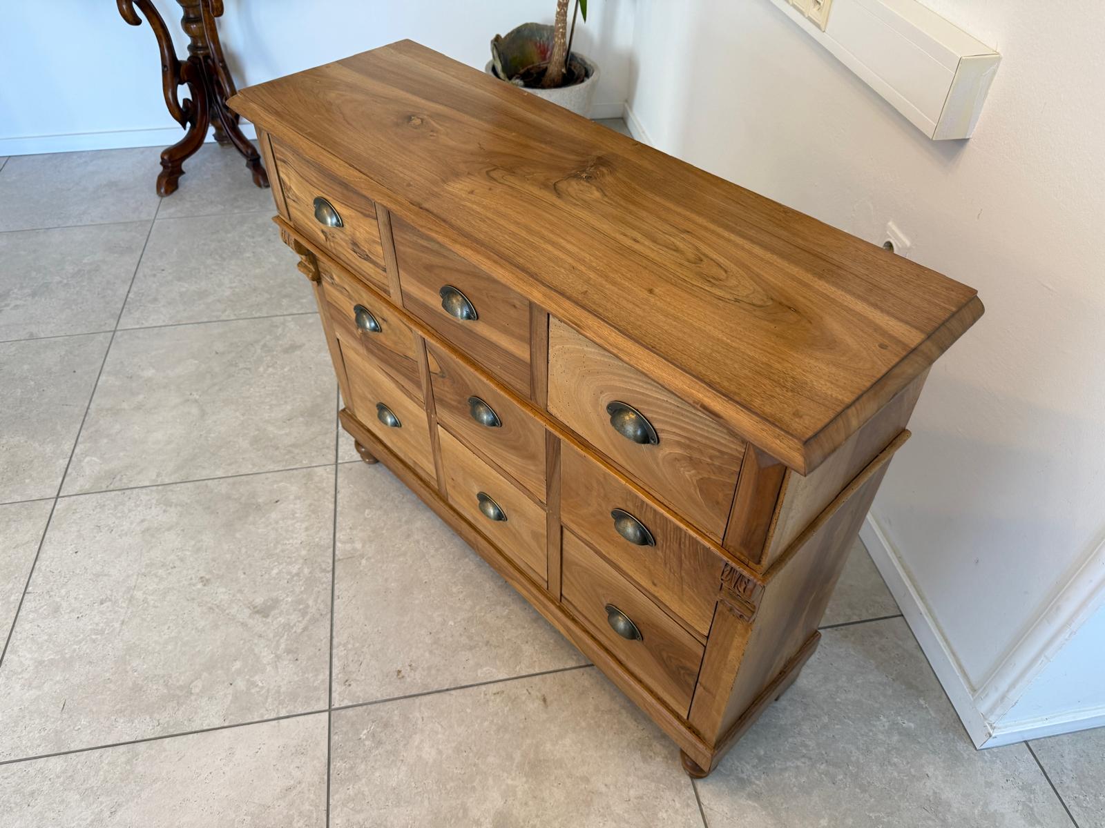Bäuerliche Ladenkommode Apothekenschrank Anrichte G1787