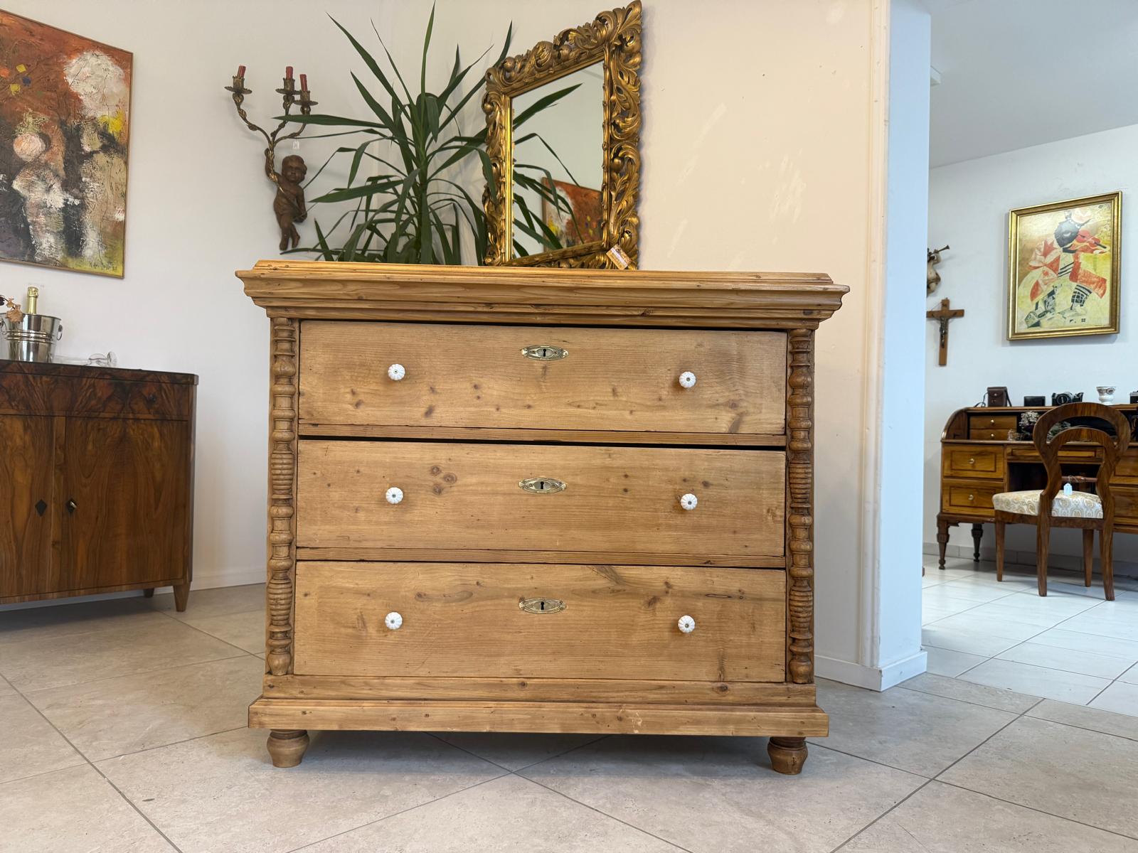 Originale Gründerzeit Kommode Restauriert Antik G2077