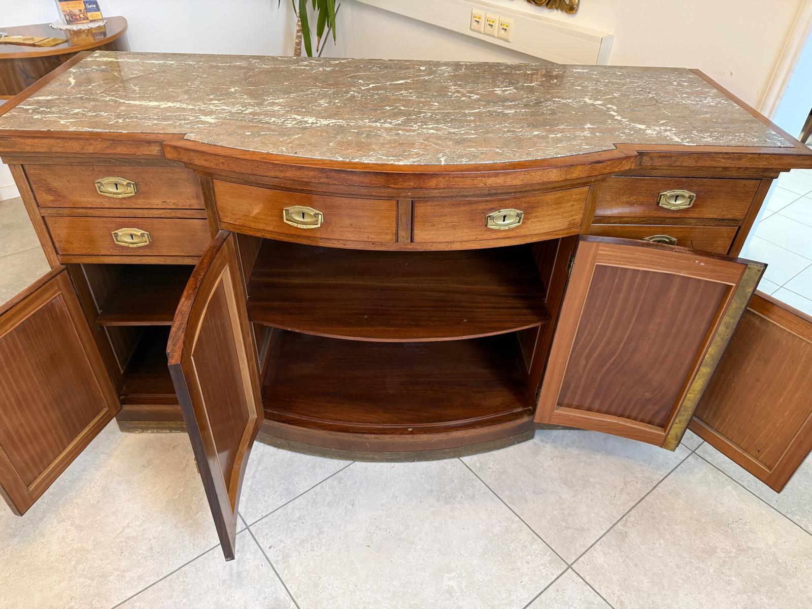 Originales Jugendstil Anrichte Sideboard Antik Vintage Traum D1024