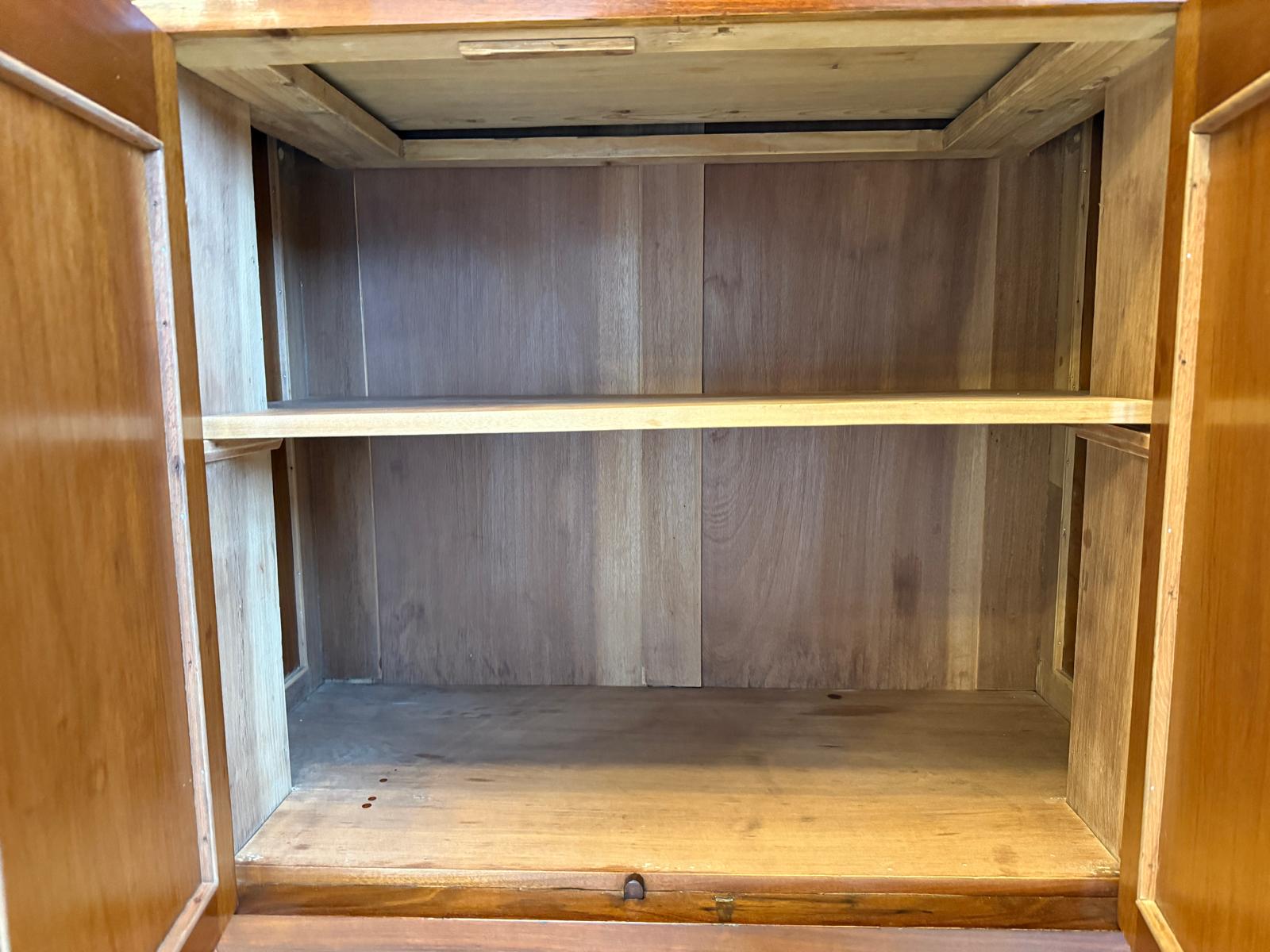 Restauriertes Jugendstil Aufsatzbuffet Bücherschrank G2243