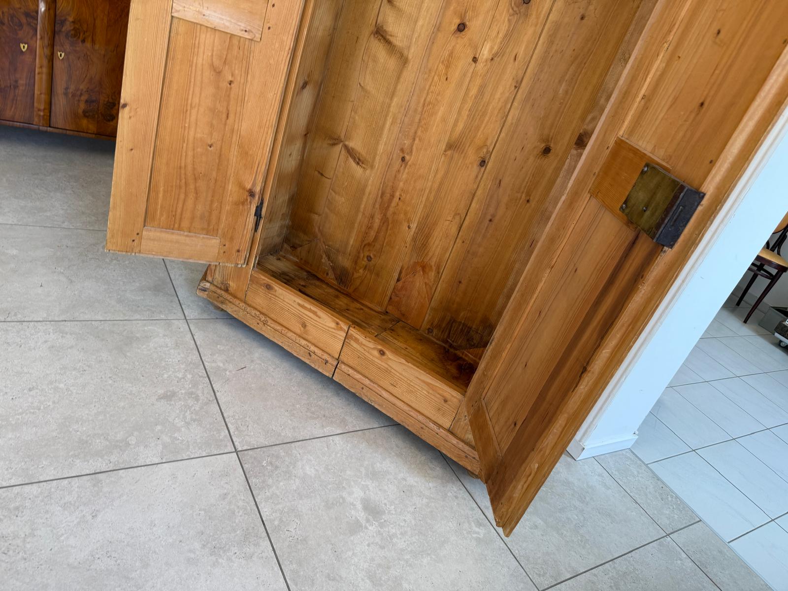 Barock Schrank Sale Originaler Bauernschrank Weichholz D2599