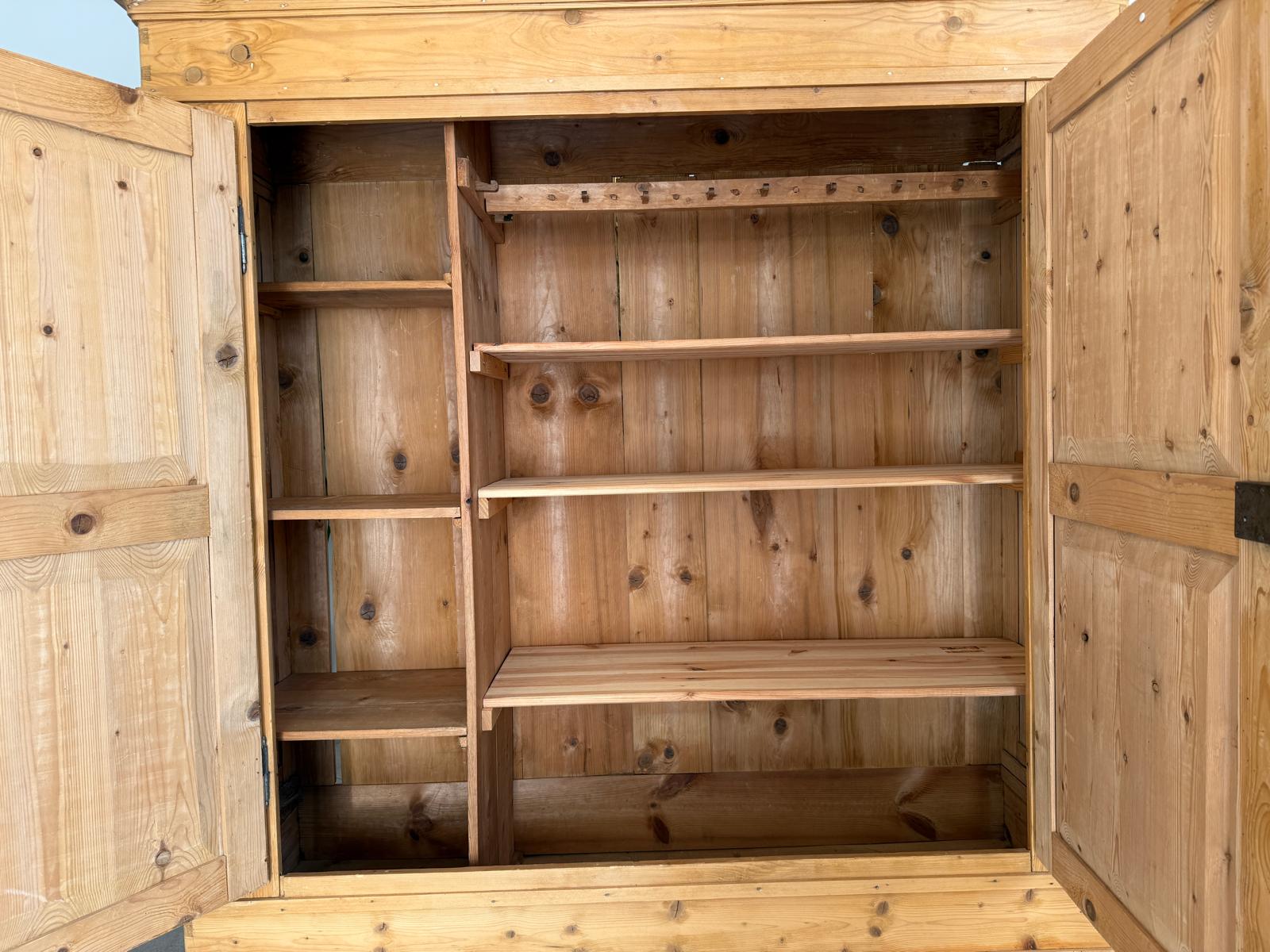 Originaler Bauernschrank Biedermeierschrank Hallenschrank Bauernkasten G2177