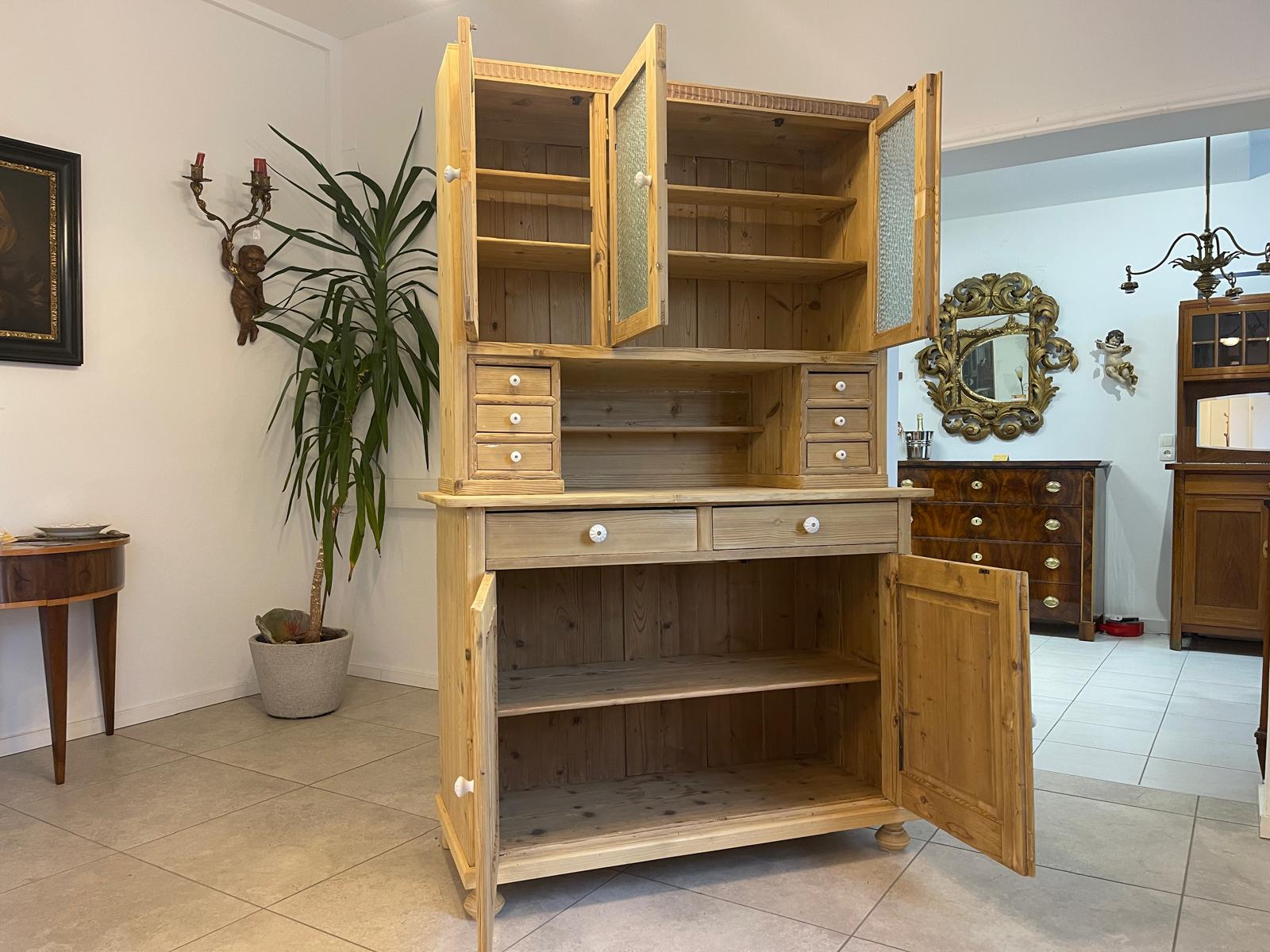 Jugendstil Küchenbuffet Küchenschrank Küchenkredenz G1063