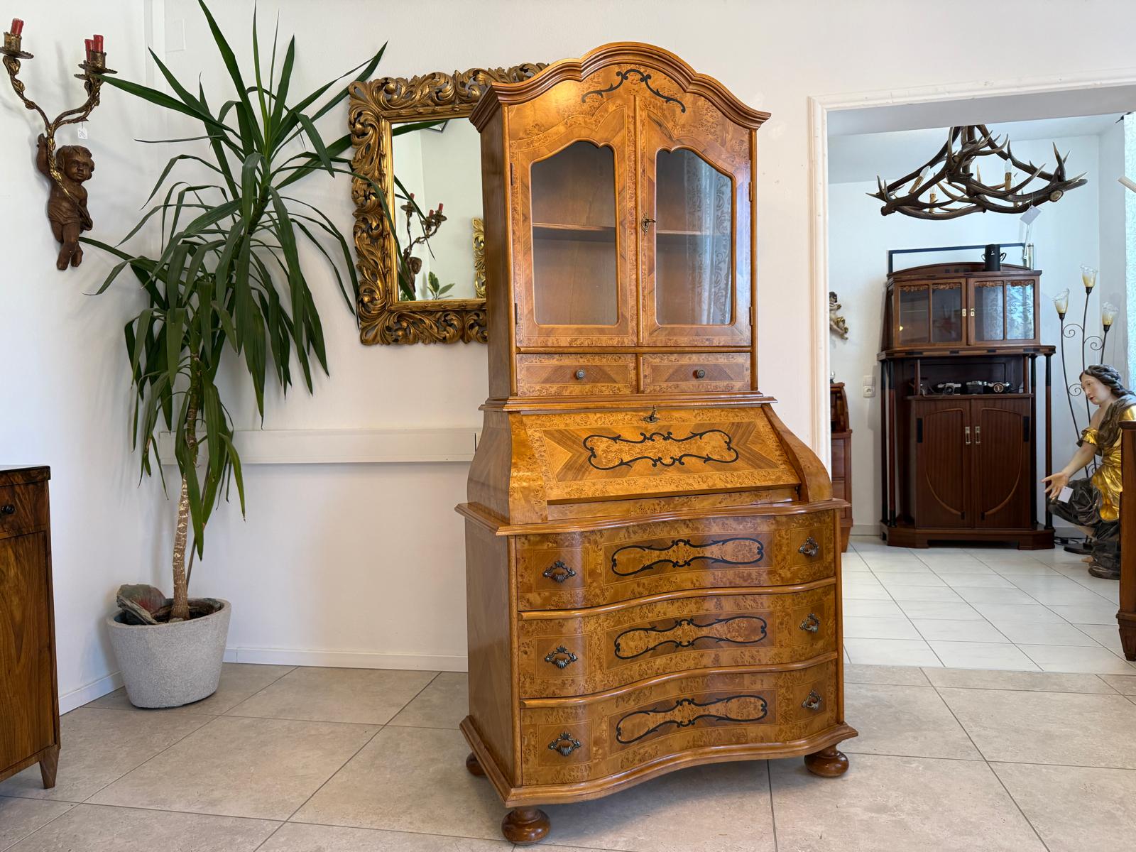 Tabernakel Barockstil Aufsatzsekretär Ladenschrank G1995