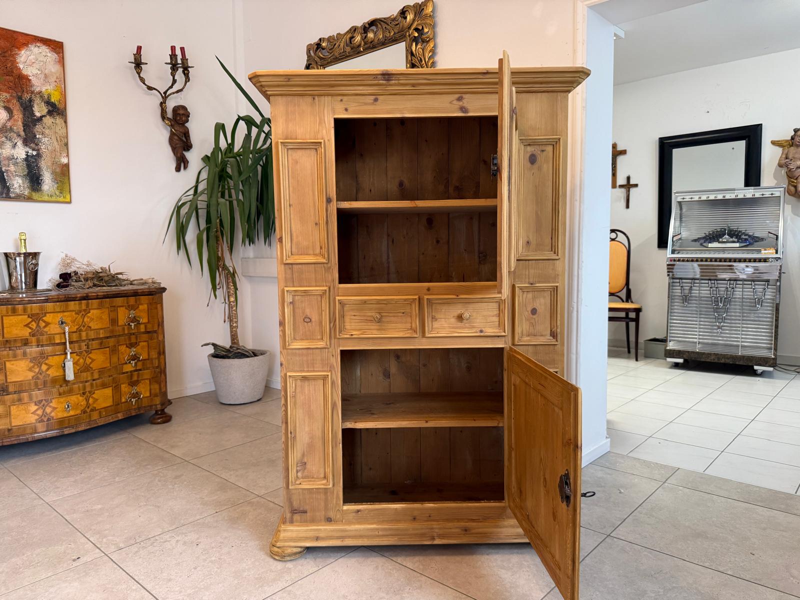 Speiskasten Biedermeier Bauernkasten Küchenschrank D2751
