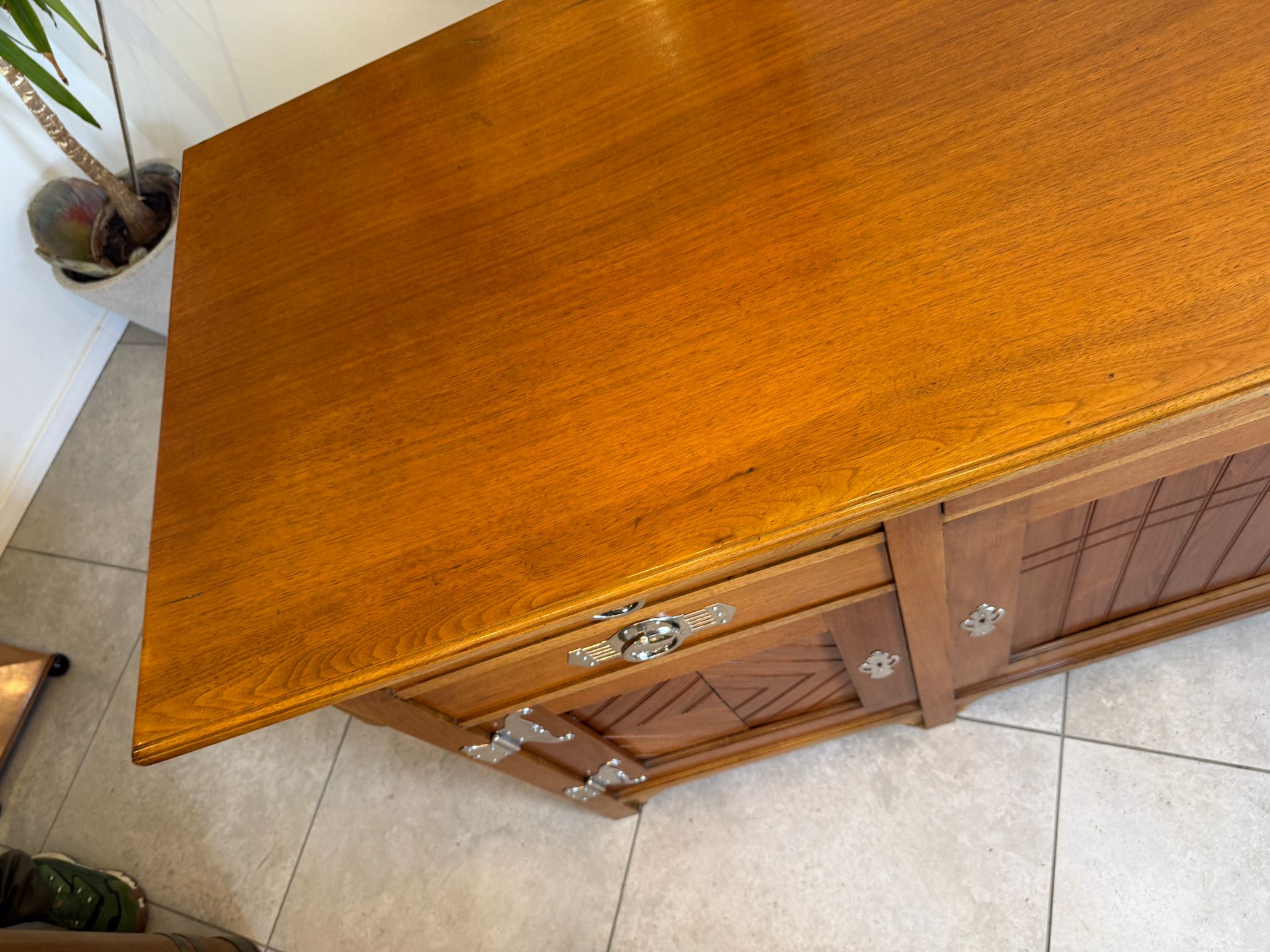 Jugendstil Anrichte Sideboard Antik Vintage Restauriert A4986