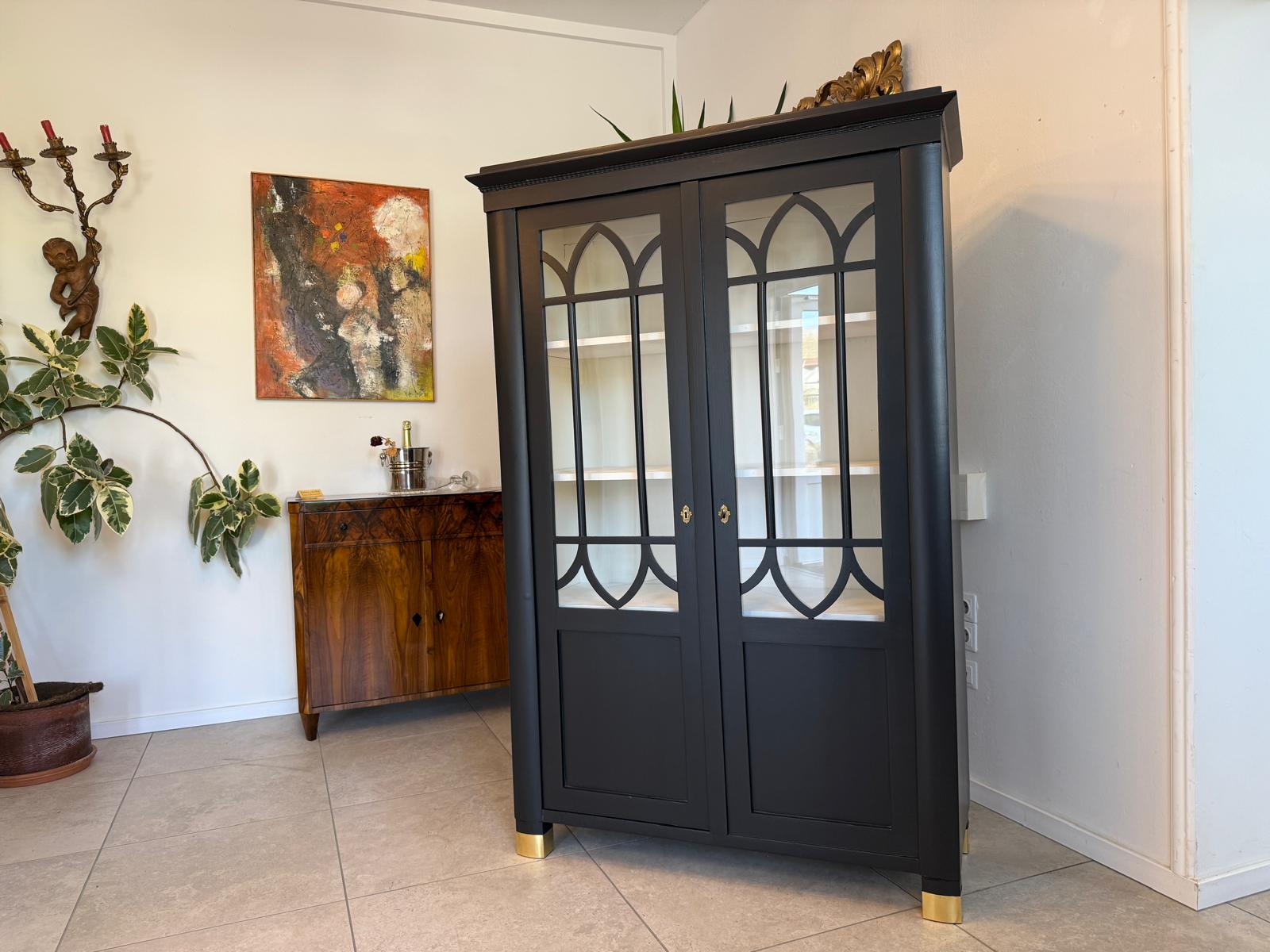 Sale Jugendstil Vitrine / Bücherschrank/ Antiquität / Originalstück G1971