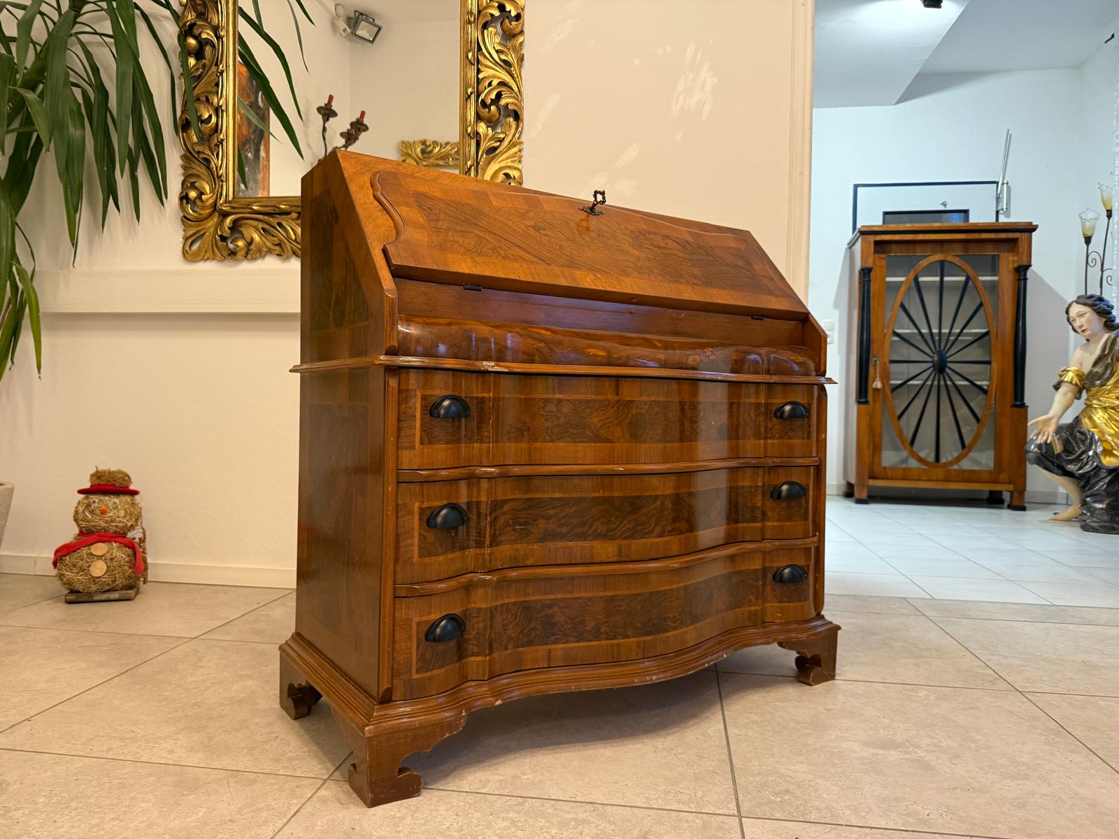 Sekretär Schreibsekretär Barockstil Marketerien Traum G2314