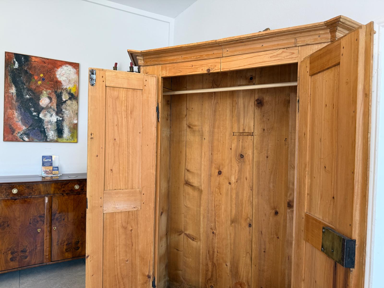 Barock Schrank Sale Originaler Bauernschrank Weichholz D2599