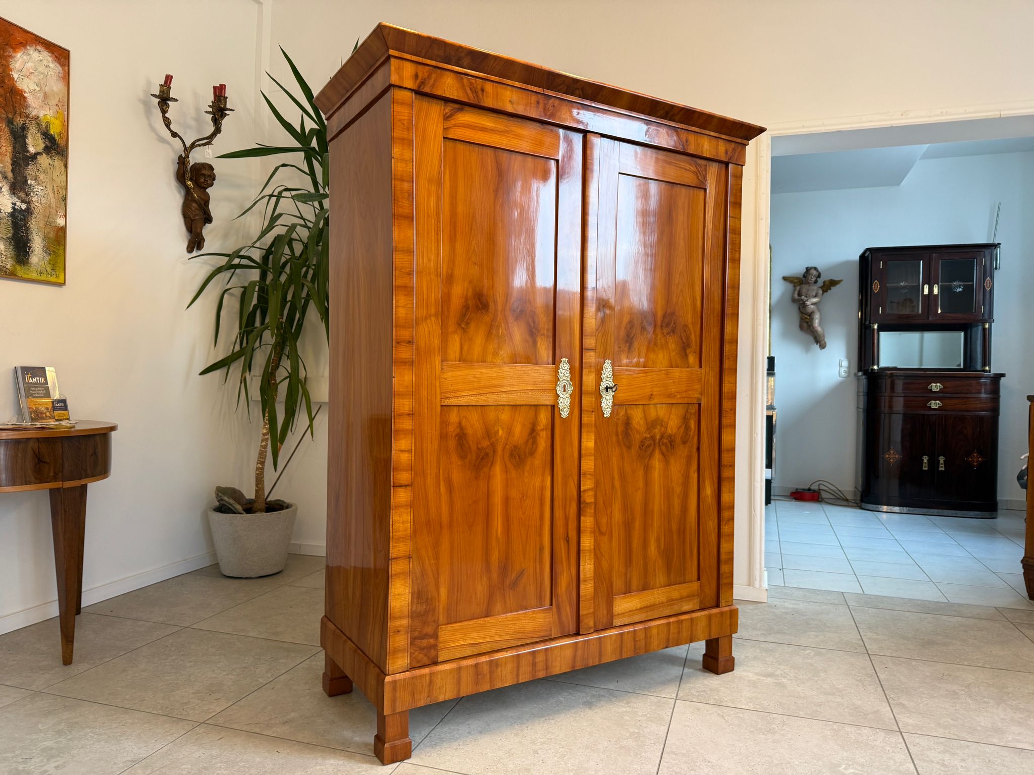 Sale Original Biedermeier Schrank Kasten Restauriert Antiquität D1046