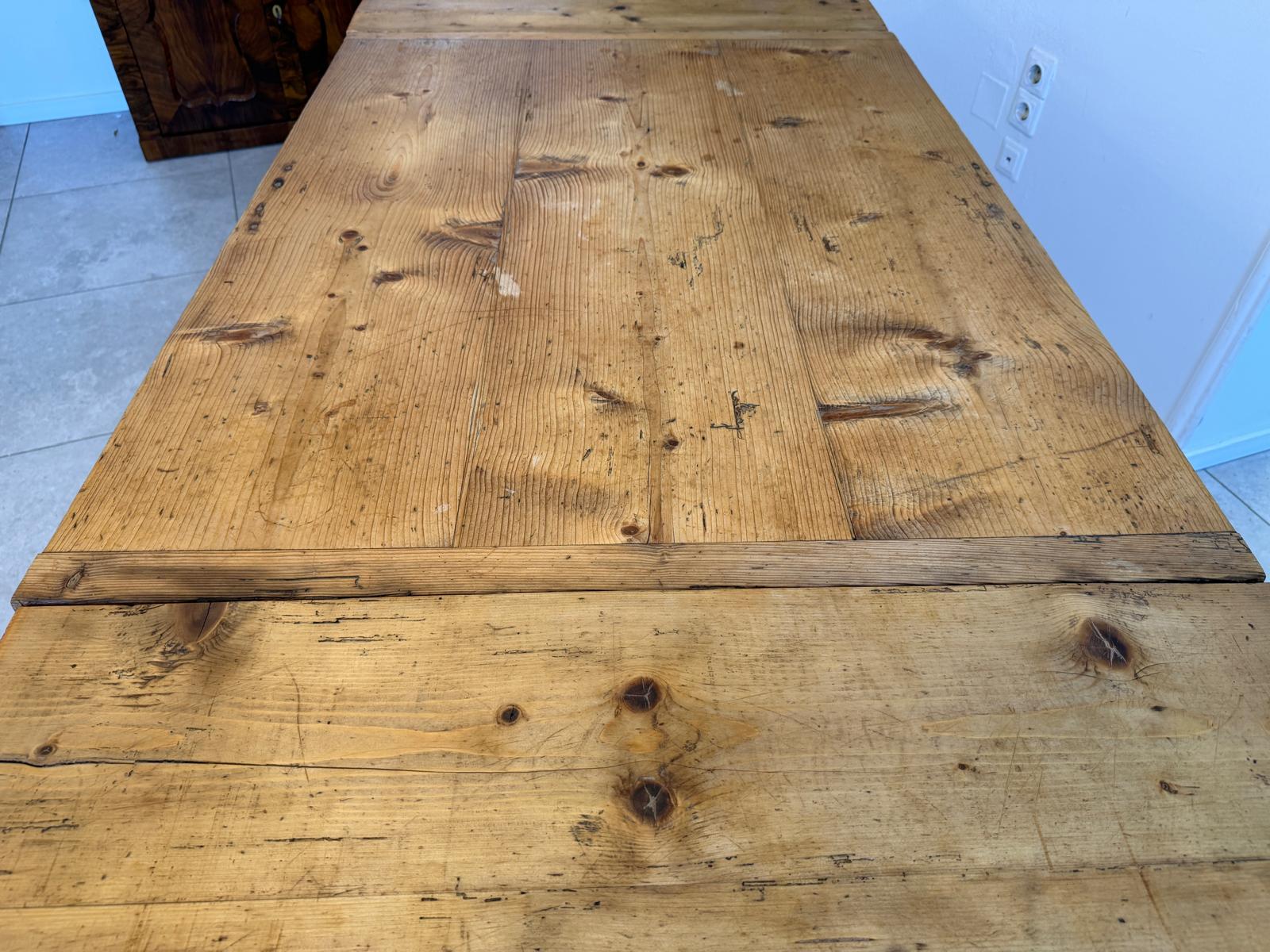 Uriger Bauerntisch Tafeltisch Hüttentisch Naturholztisch Burgenland ifantik D2404