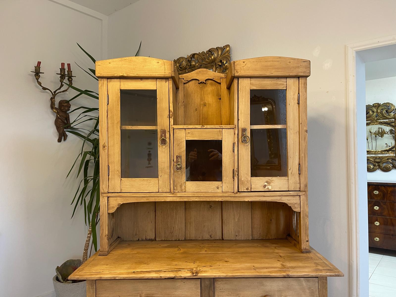 Jugendstil Küchenbuffet Küchenschrank Küchenkredenz A5161