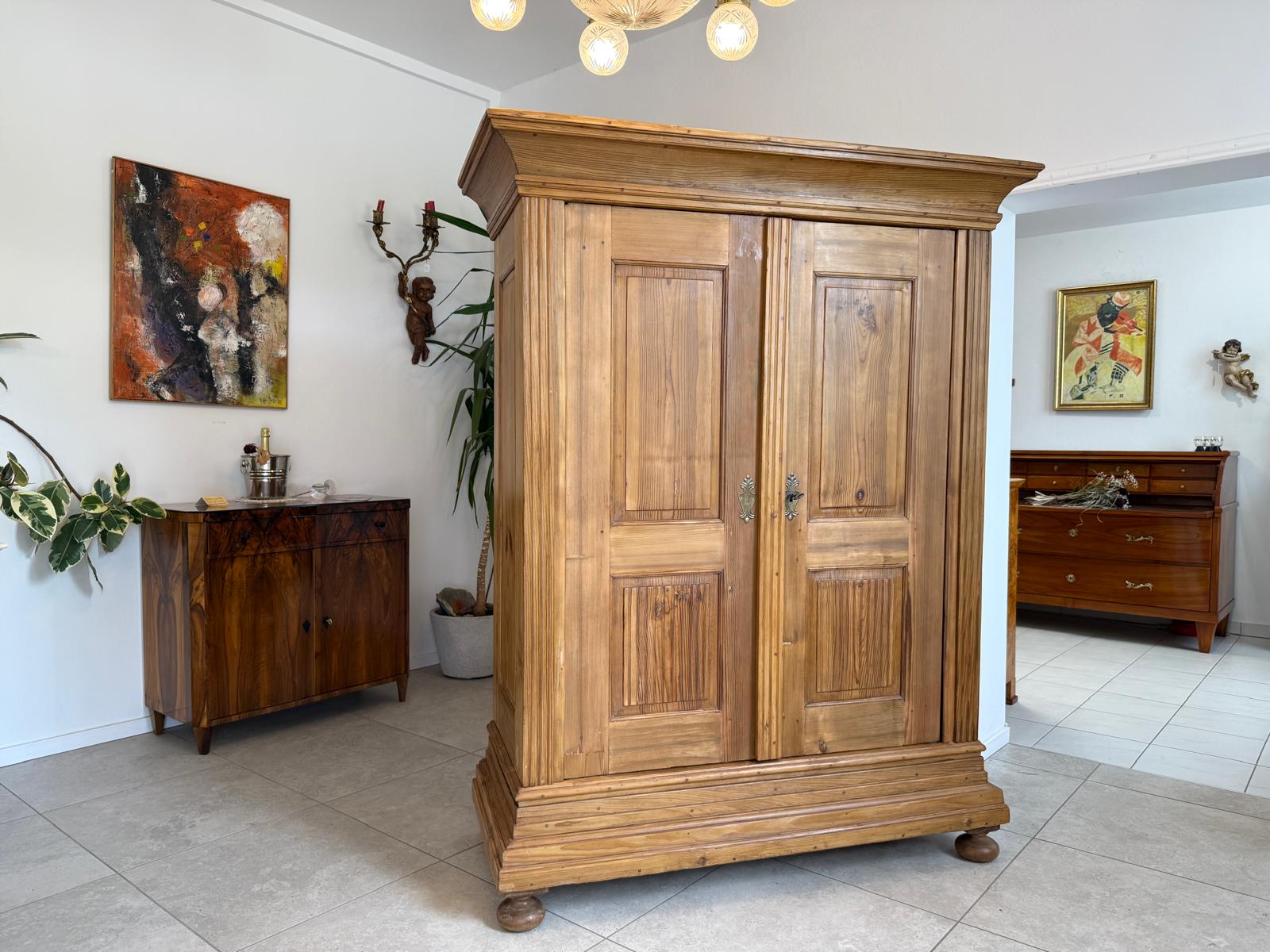 Sale Bauernschrank Biedermeierschrank Zerleger Antiquität Bauernmöbel G1907