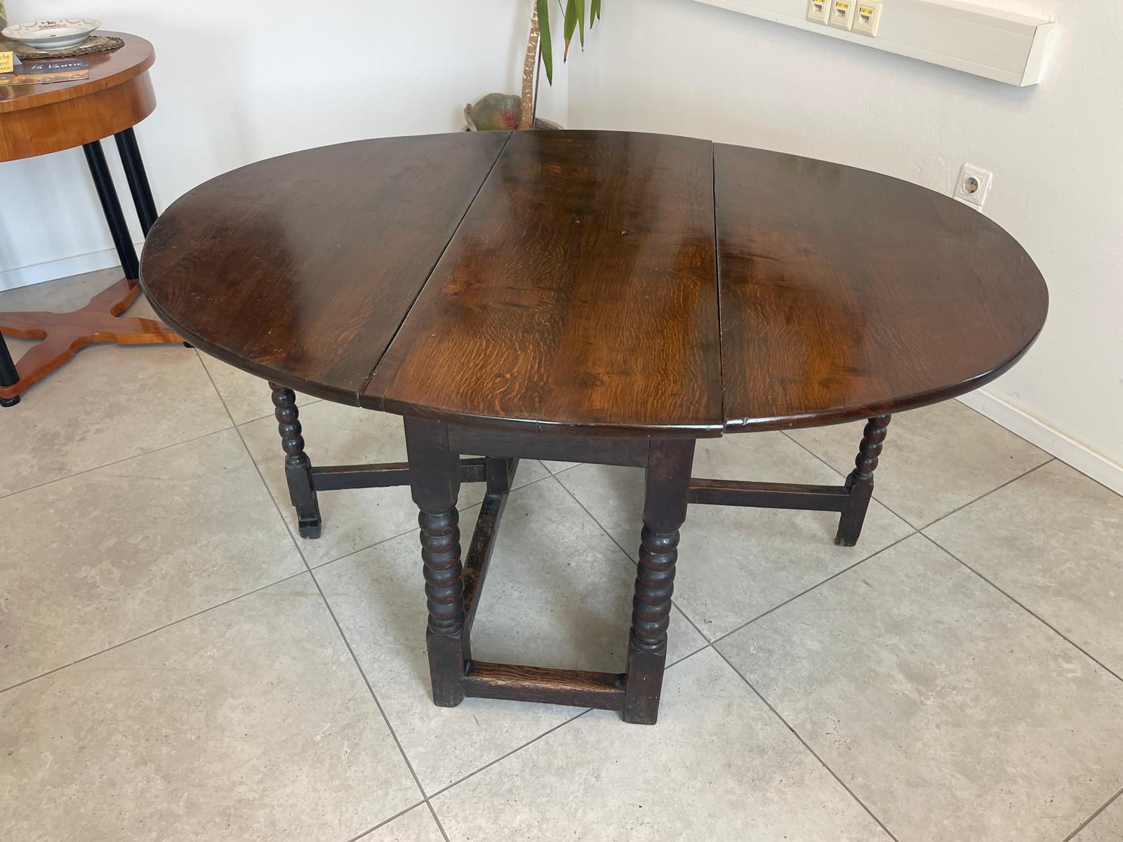 Gründerzeit Tisch Couchtisch Auszugtisch G1362