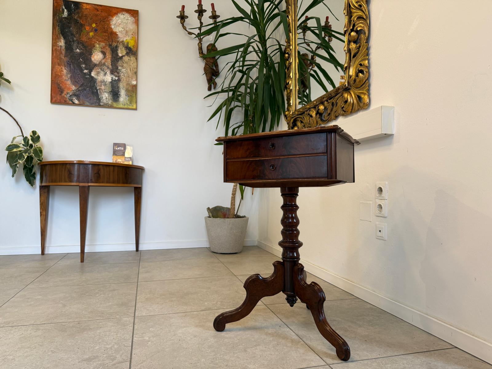 Sale Originales Biedermeier Tischerl Nähtischerl Beistelltisch G2264