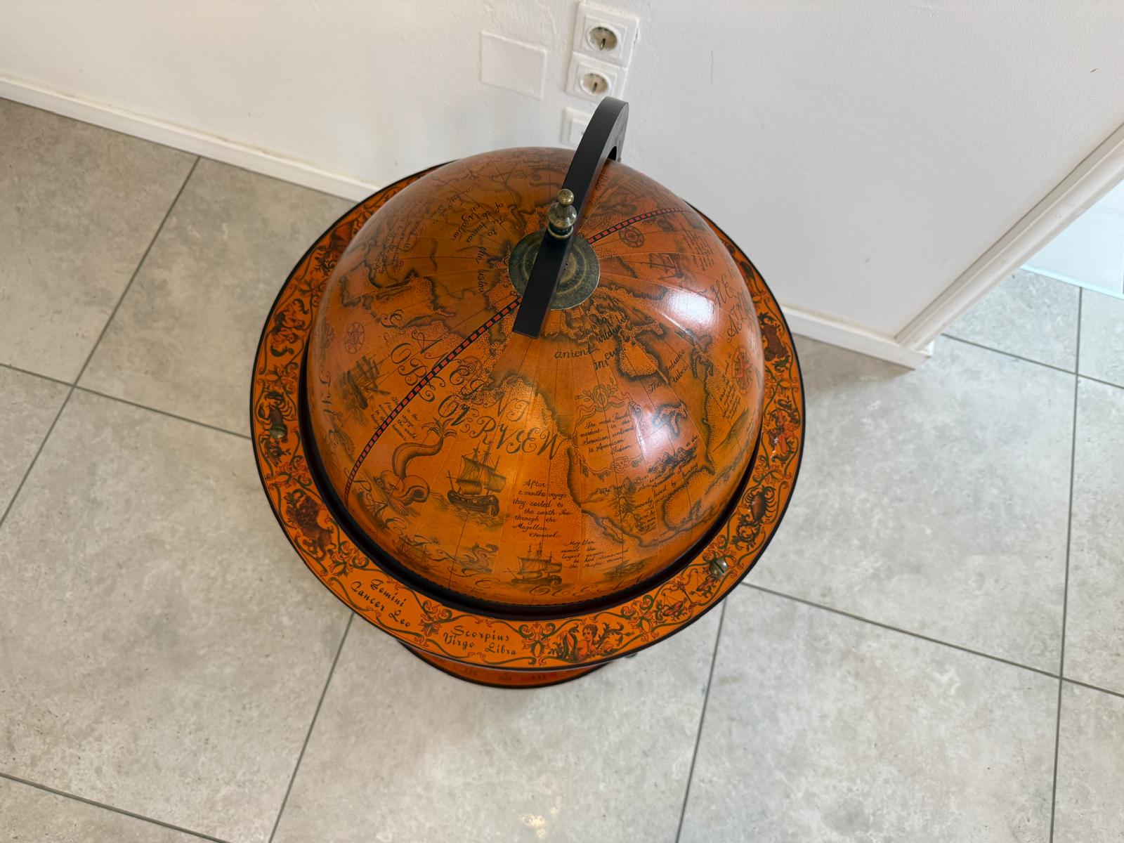  Barschrank Globusbar Barwagen Stilmöbel Dekobar D1001