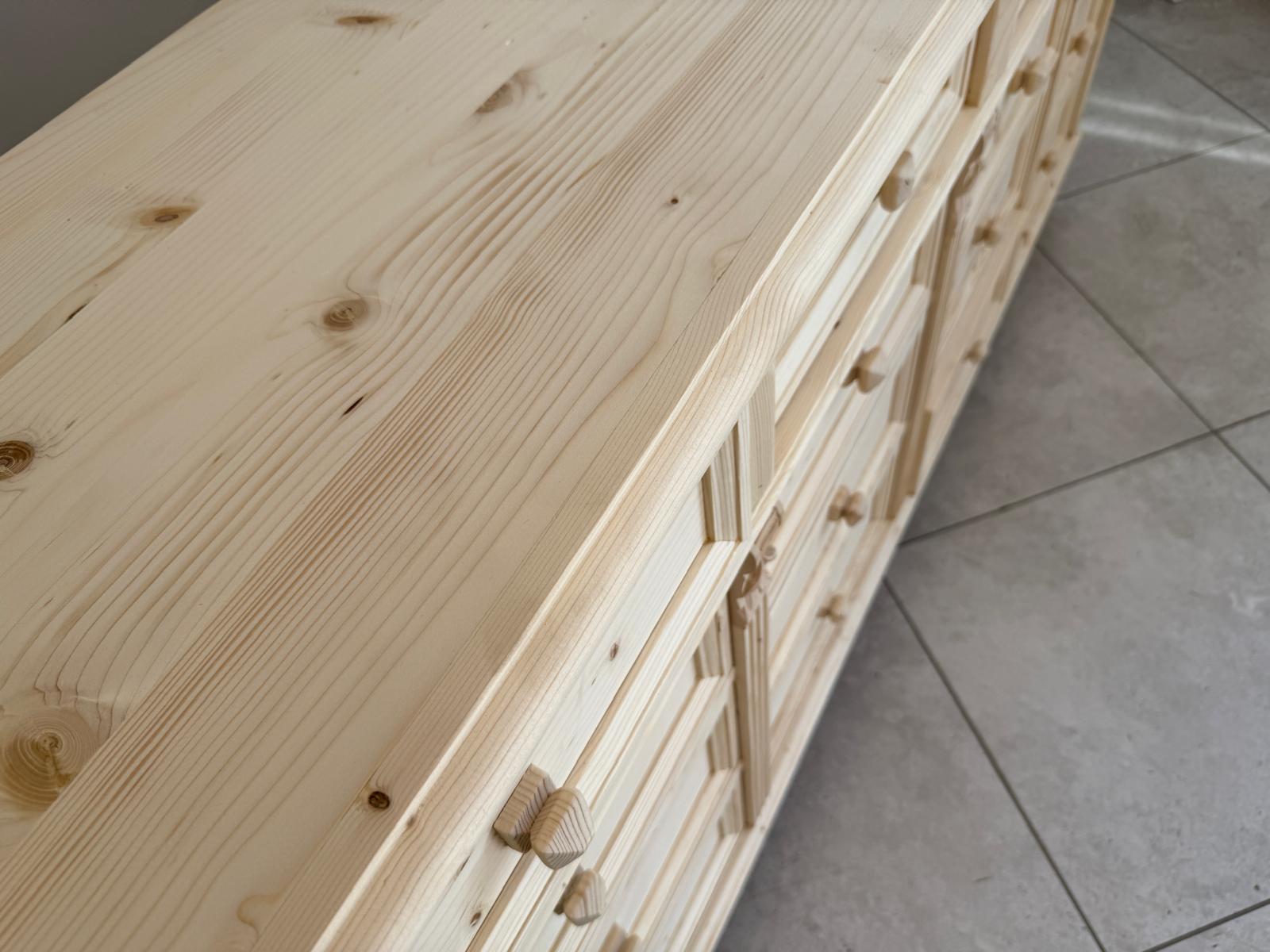 Massivholzkommode Ladenkommode Bauernmöbel Bauernmöbel Bauernschrank G1866