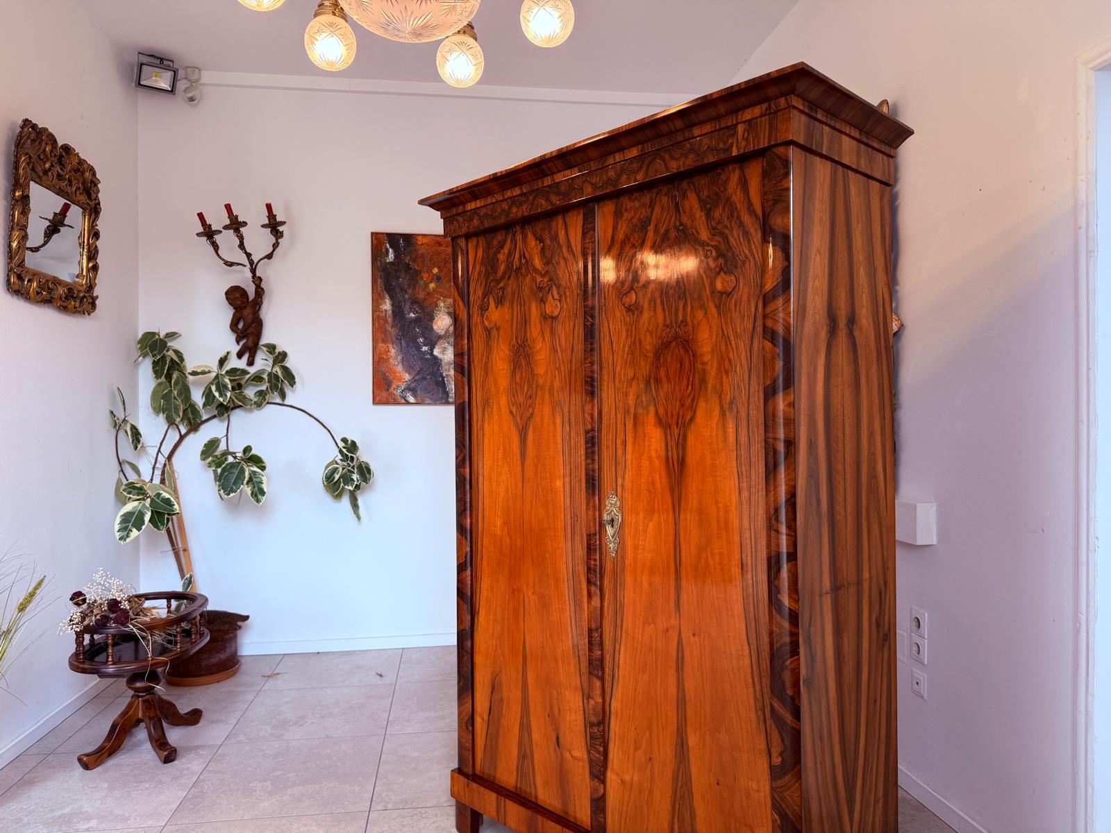 Biedermeier Schrank Kleiderkasten Hallenschrank Antiquität D2871