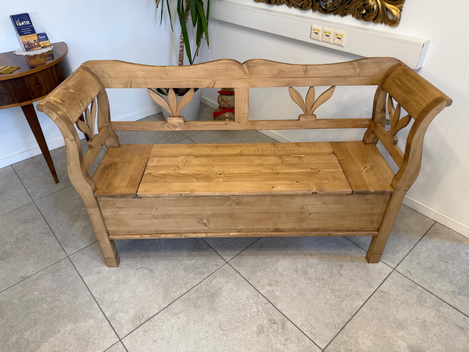 Truhenbank Küchenbank Bauernmöbel Bauernmöbel G2360