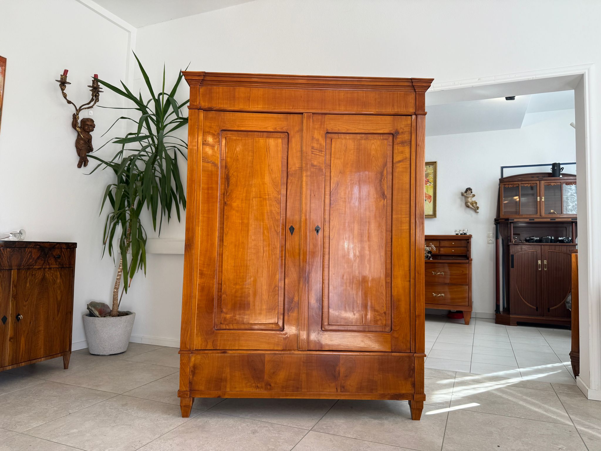 SALE Originaler Biedermeier Schrank Kleiderkasten Hallenschrank G1925