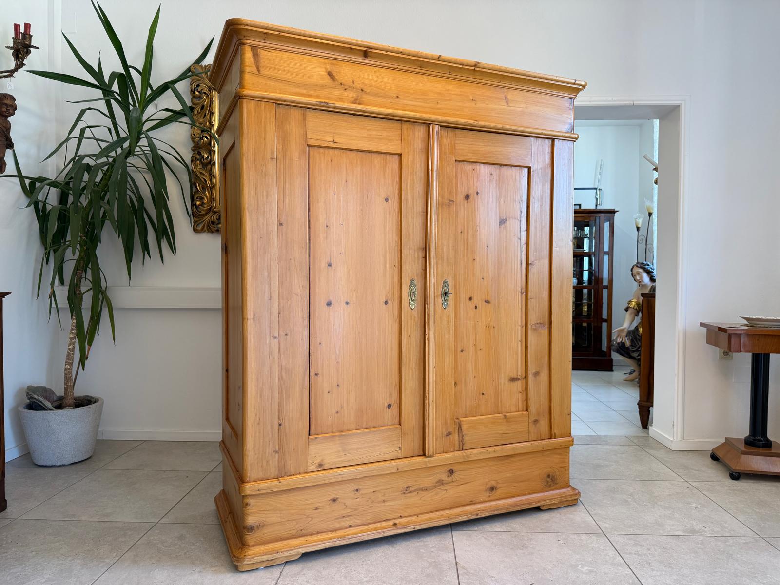 Originaler Bauernschrank Biedermeierschrank Hallenschrank Bauernkasten G2092