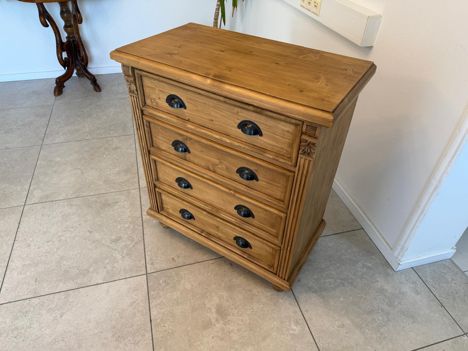 Massive Ladenkommode Ladenschrank Apothekerschrank Bauernmöbel G1782