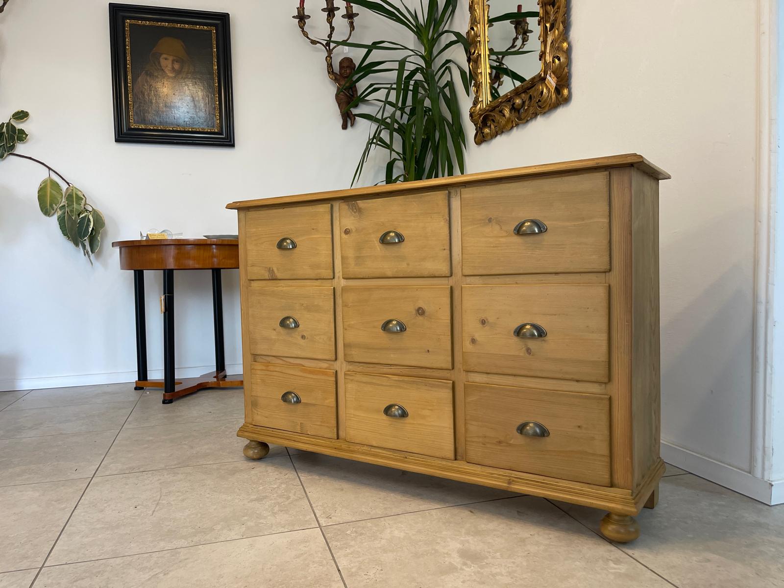 Bäuerliche Kommode 9 Ladenkommode Landhausmöbel Weichholzmöbel G1252
