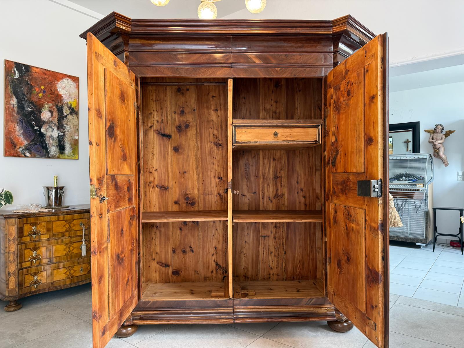 Barocker Hallenschrank Barockschrank Maria Theresienschrank Antiquitäte D2682
