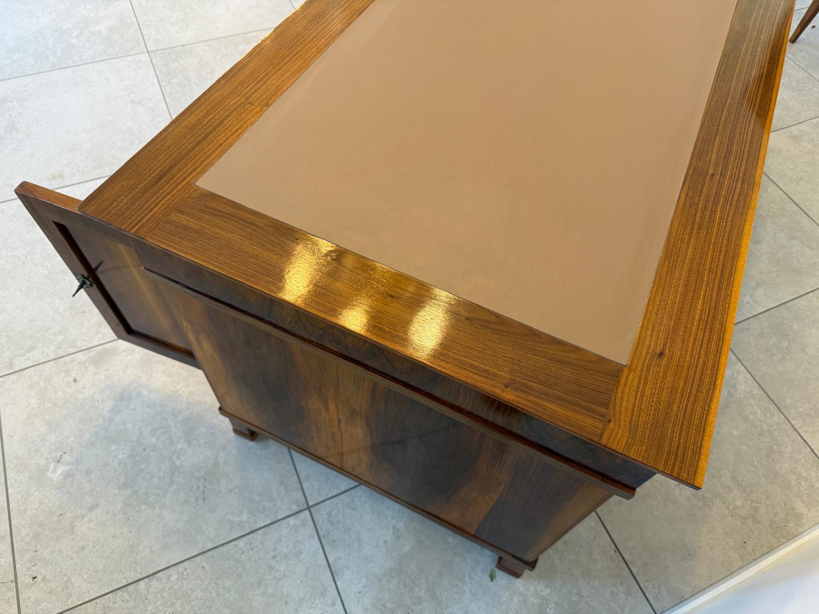 Restaurierter Biedermeier Schreibtisch Sekretär Bürotisch Antiqutität G2163