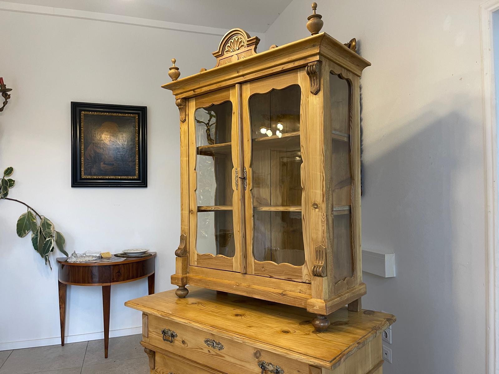 Sale Originale Gründerzeit Küchenkredenz Naturholzschrank Bauernmöbel A5481